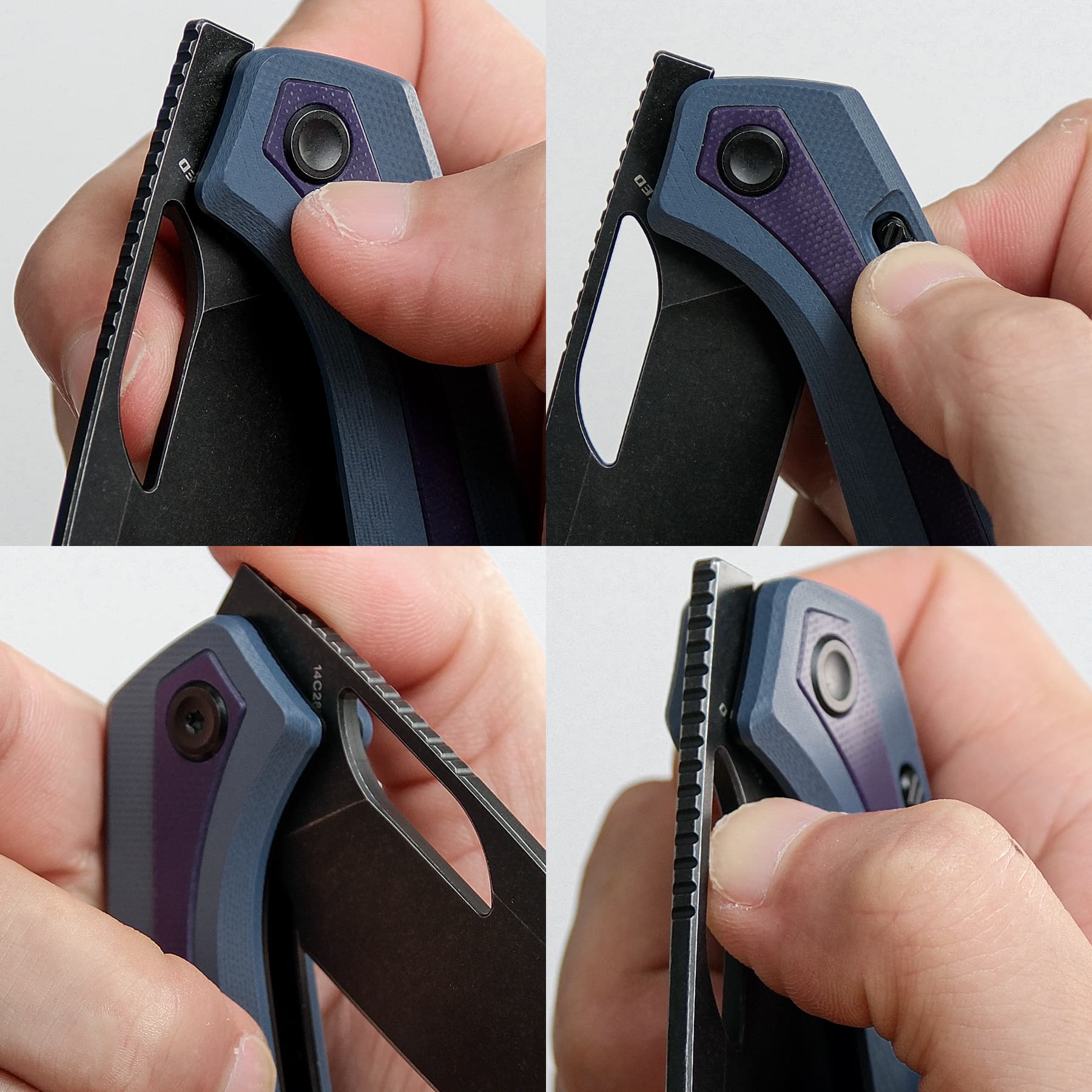 Kroc -Top Liner Lock (2.99" 14C28N Blade & G10 Handle) - A1807