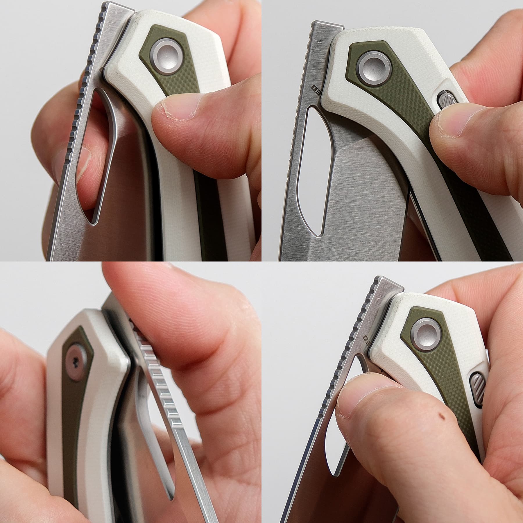Kroc -Top Liner Lock (2.99" 14C28N Blade & G10 Handle) - A1808