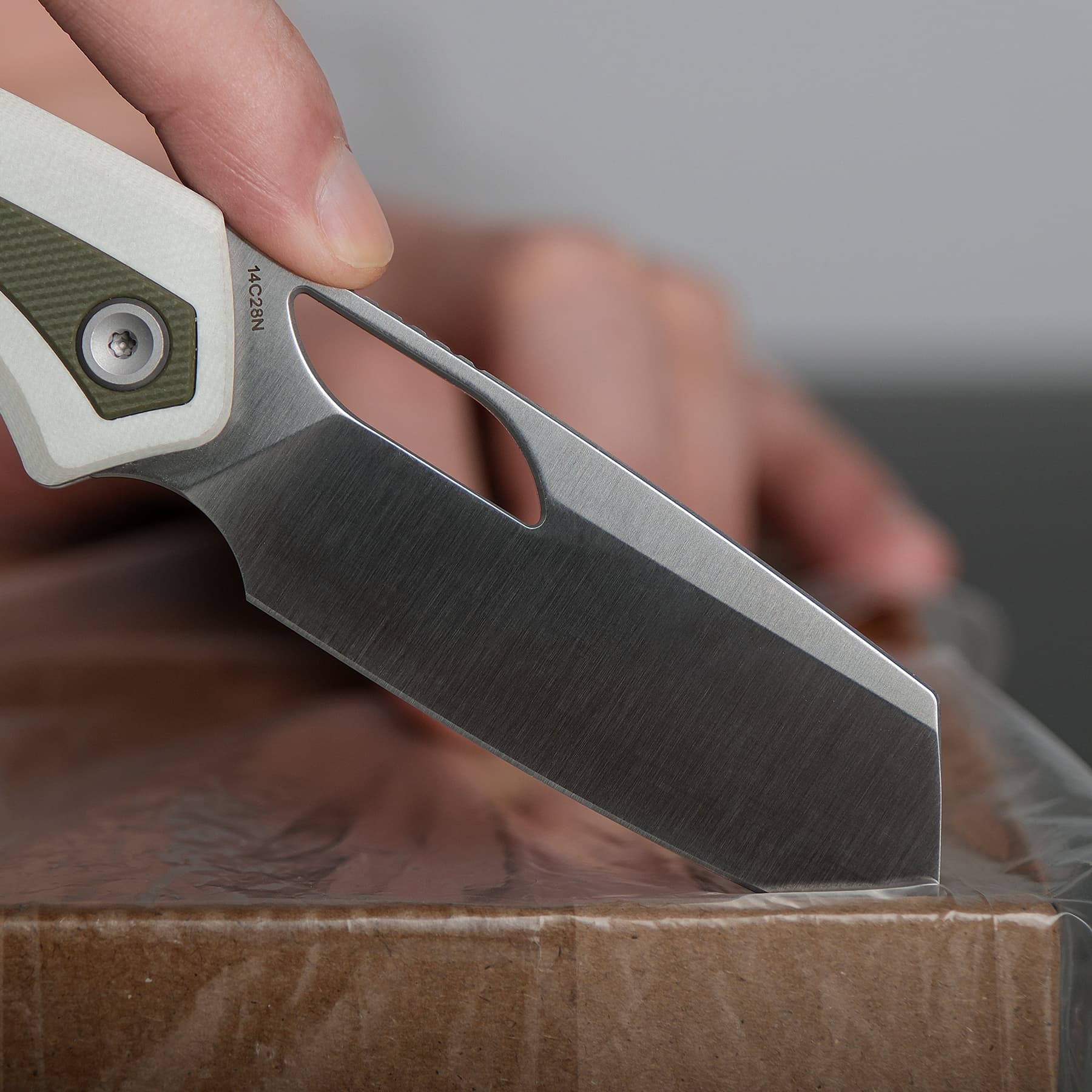 Kroc -Top Liner Lock (2.99" 14C28N Blade & G10 Handle) - A1808