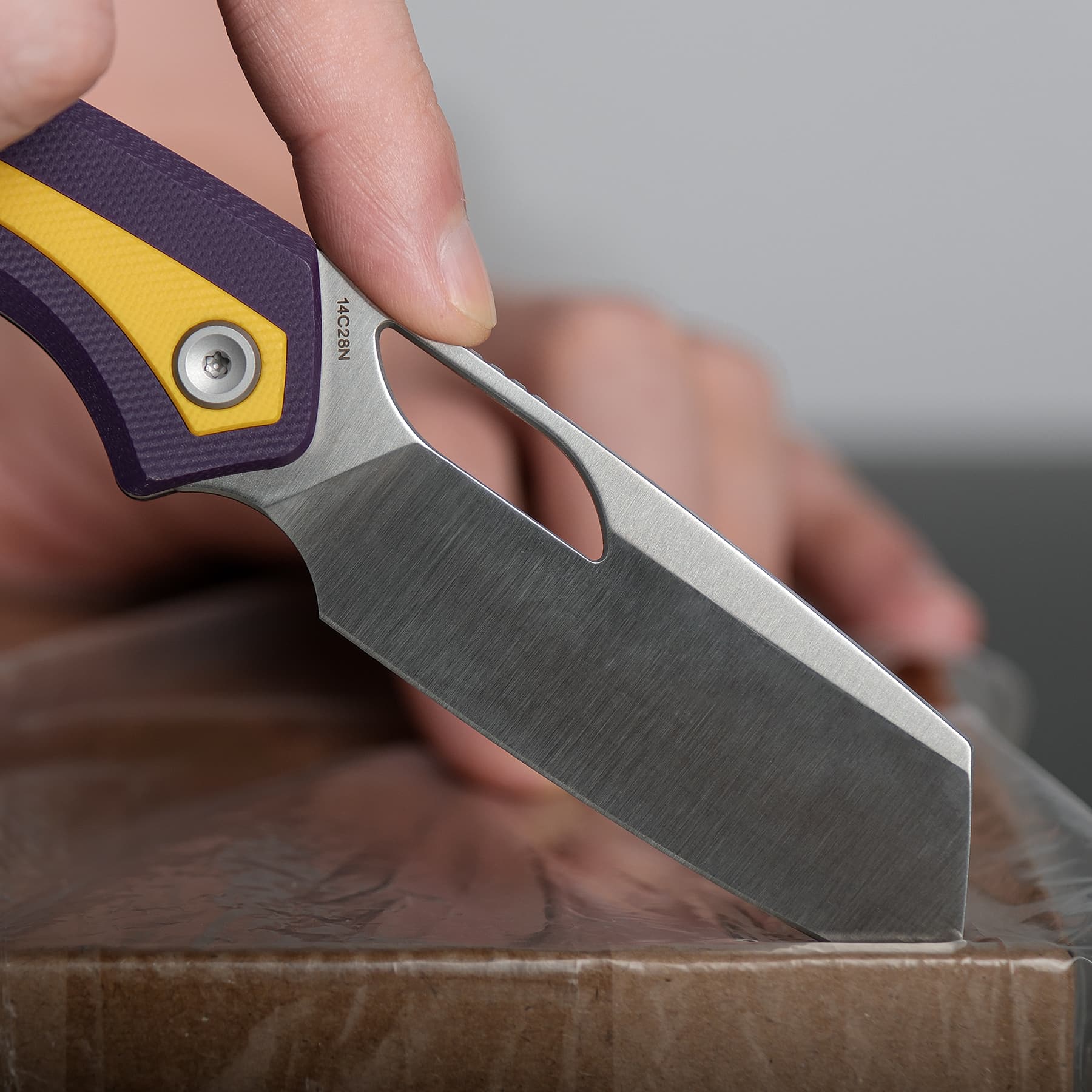 Kroc -Top Liner Lock (2.99" 14C28N Blade & G10 Handle) - A1809