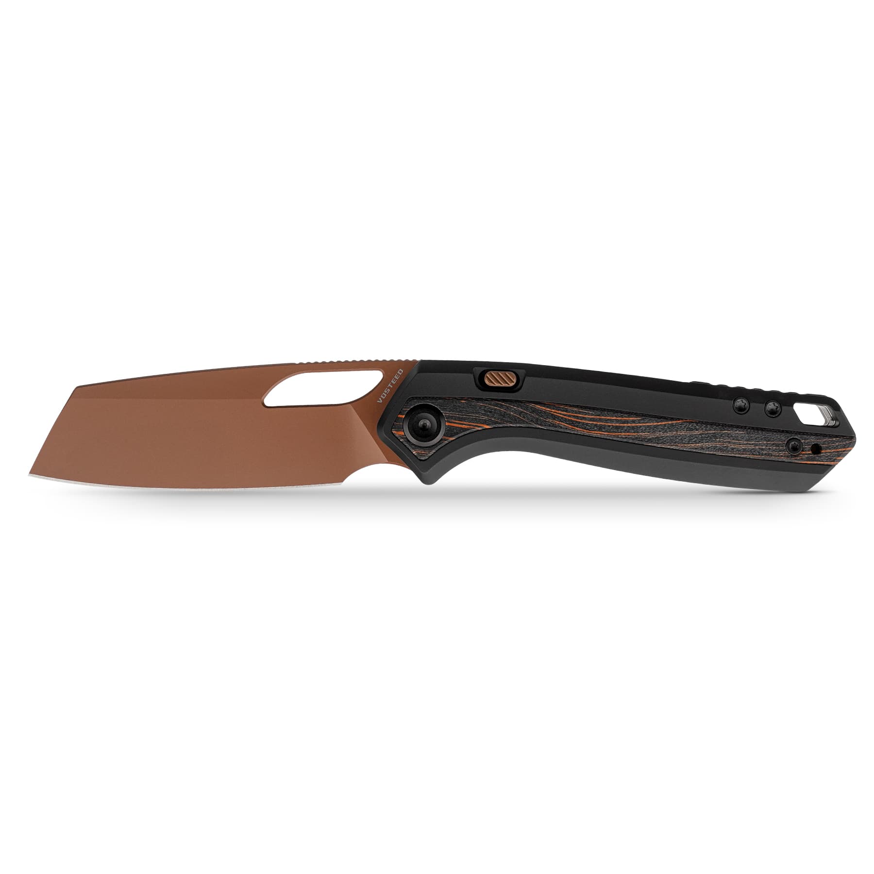 Kroc 329 -Top Liner Lock (3.29" S35VN Blade & Aluminum & Topo G10 Handle) - A1810