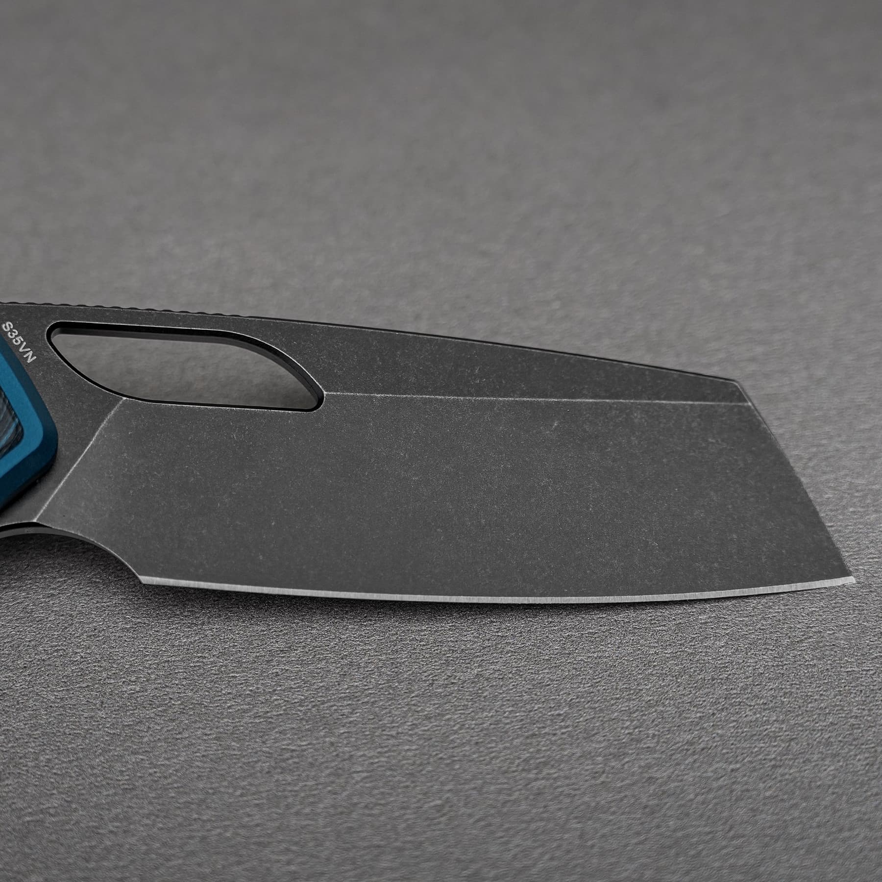 Kroc 329 -Top Liner Lock (3.29" S35VN Blade & Aluminum & Topo G10 Handle) - A1811