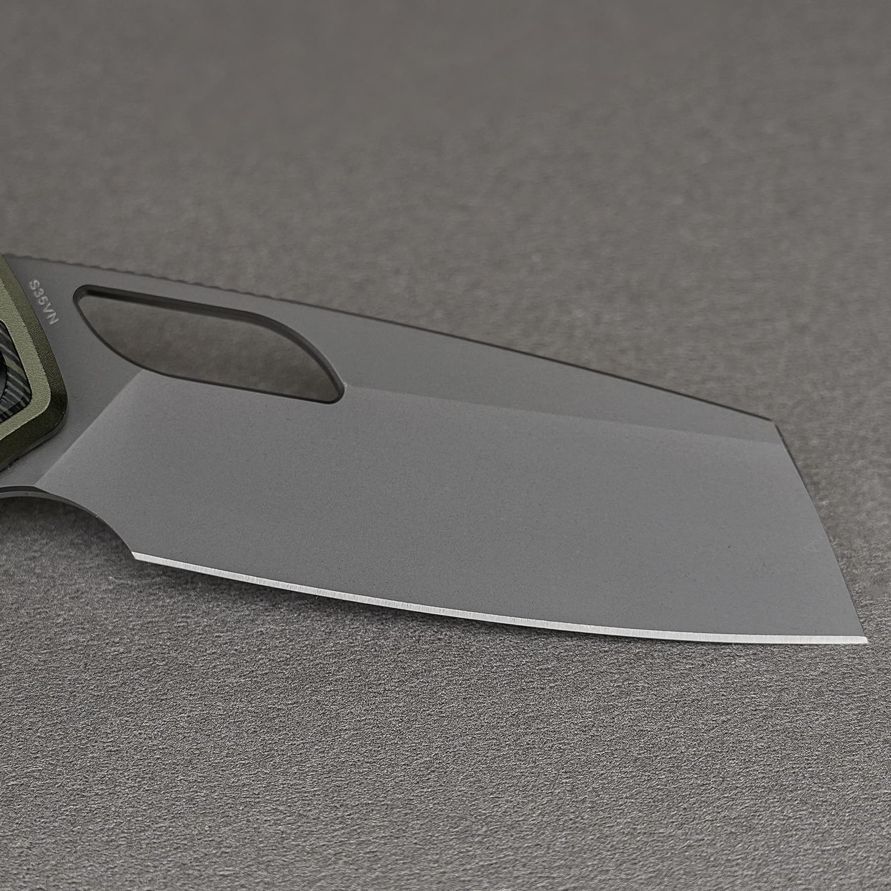 Kroc 329 -Top Liner Lock (3.29" S35VN Blade & Aluminum & Topo G10 Handle) - A1812