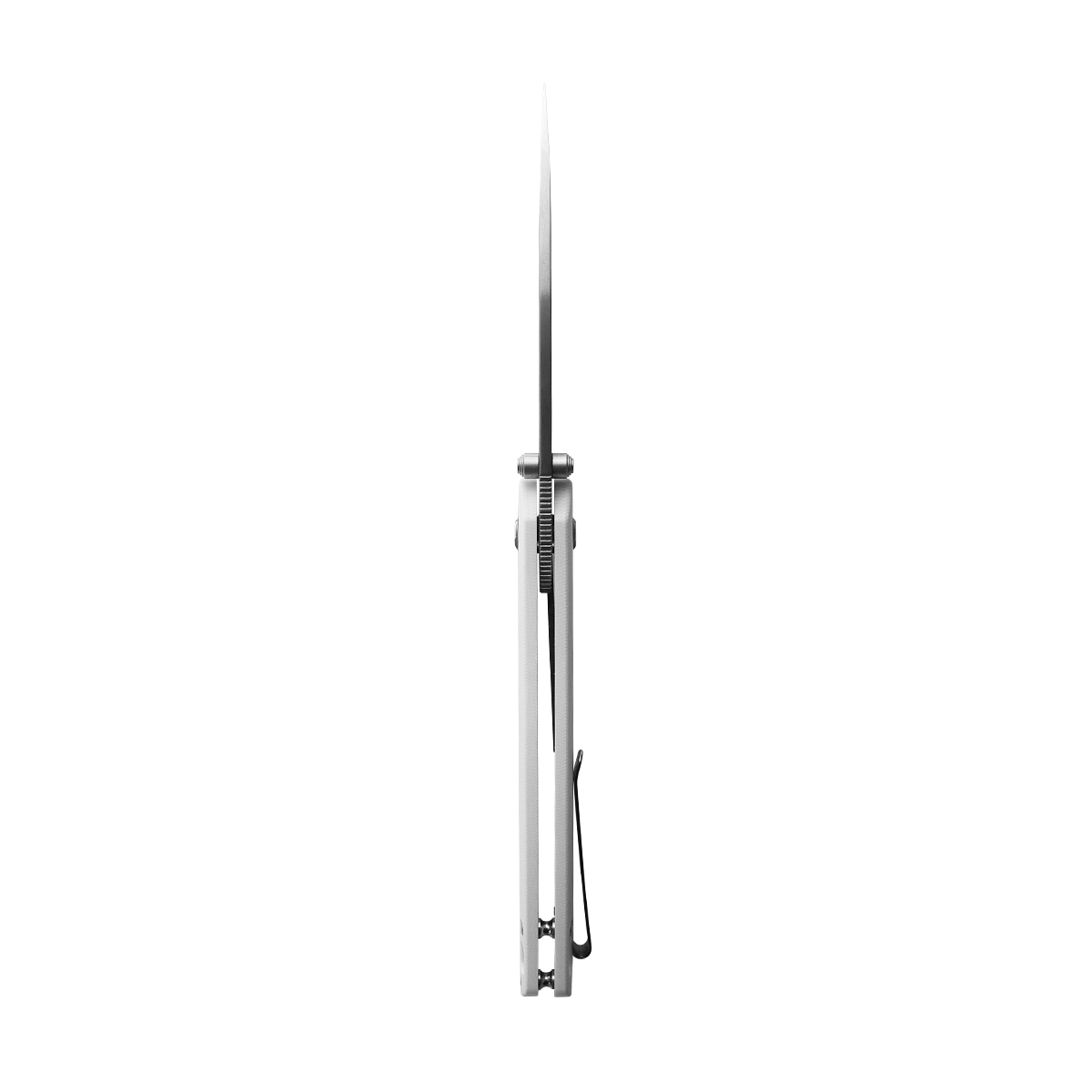 Vosteed Labrador knife side view - Blade and Pocket Clip
