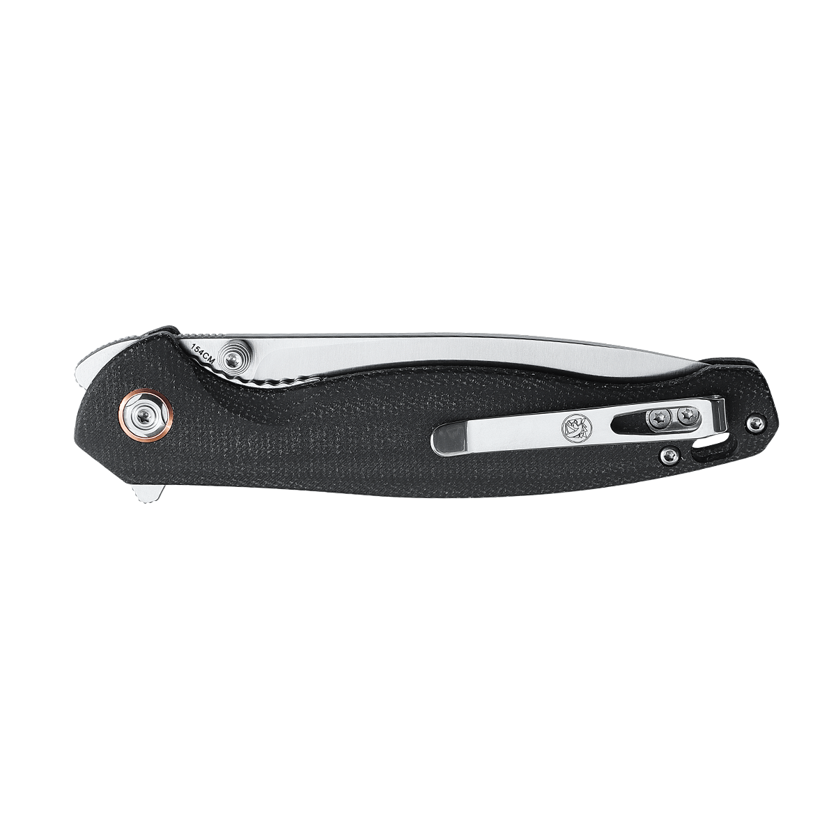 Vosteed Labrador knife with closed black Micarta handle