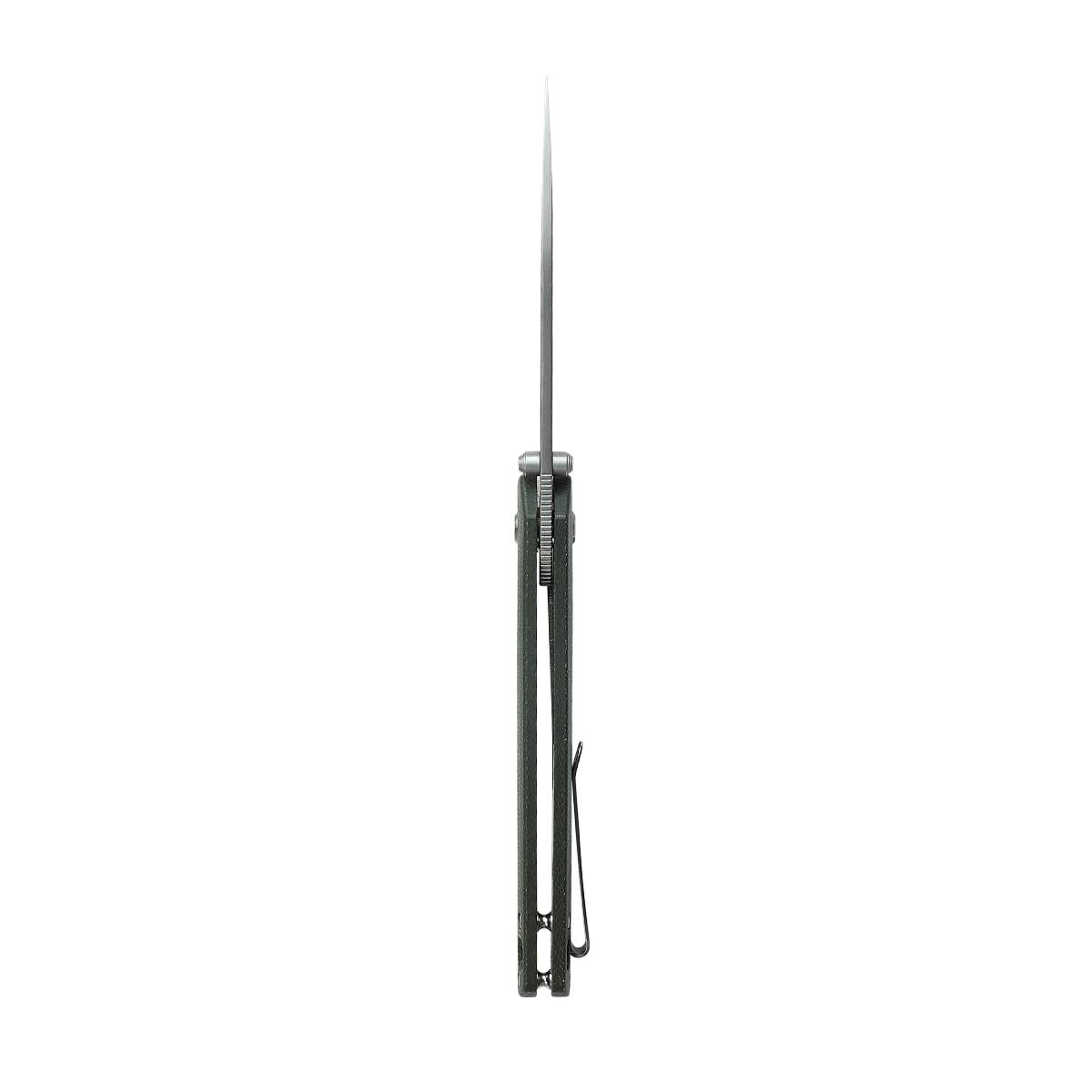 Vosteed Labrador knife side profile, blade and handle detail