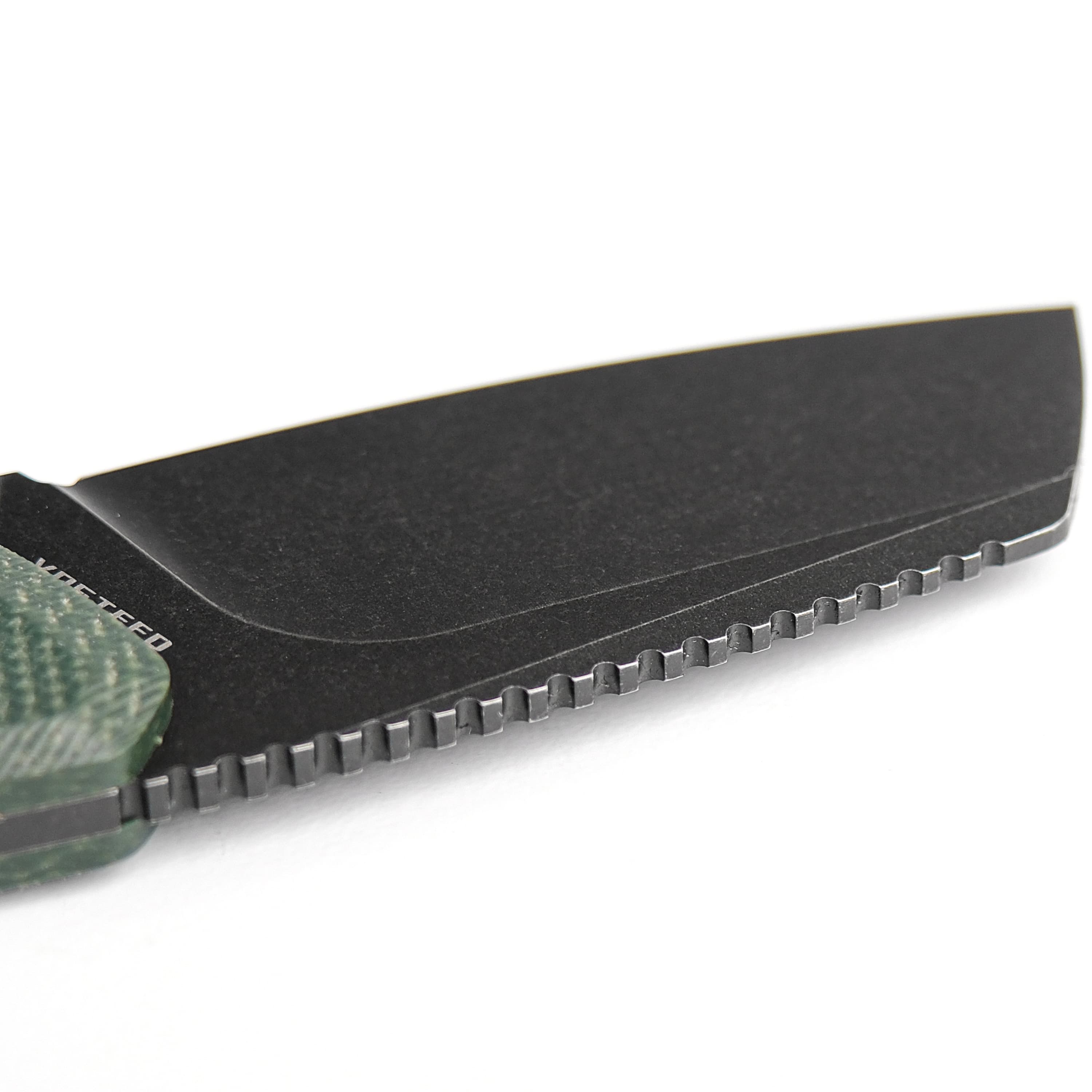 Marmoset- Fixed Blade Knife (2.20" 14C28N Blade & Micarta Handle) With S.O.A.R. Clip - D0701