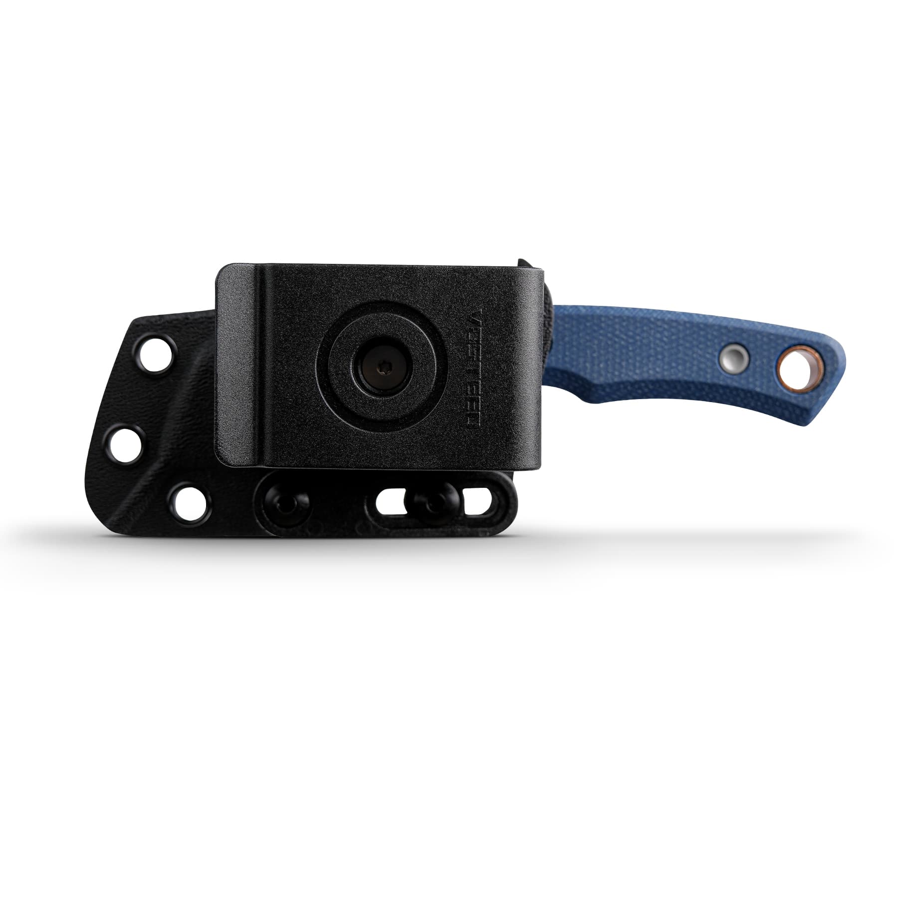 Marmoset- Fixed Blade Knife (2.20" 14C28N Blade & Micarta Handle) With S.O.A.R. Clip - D0703