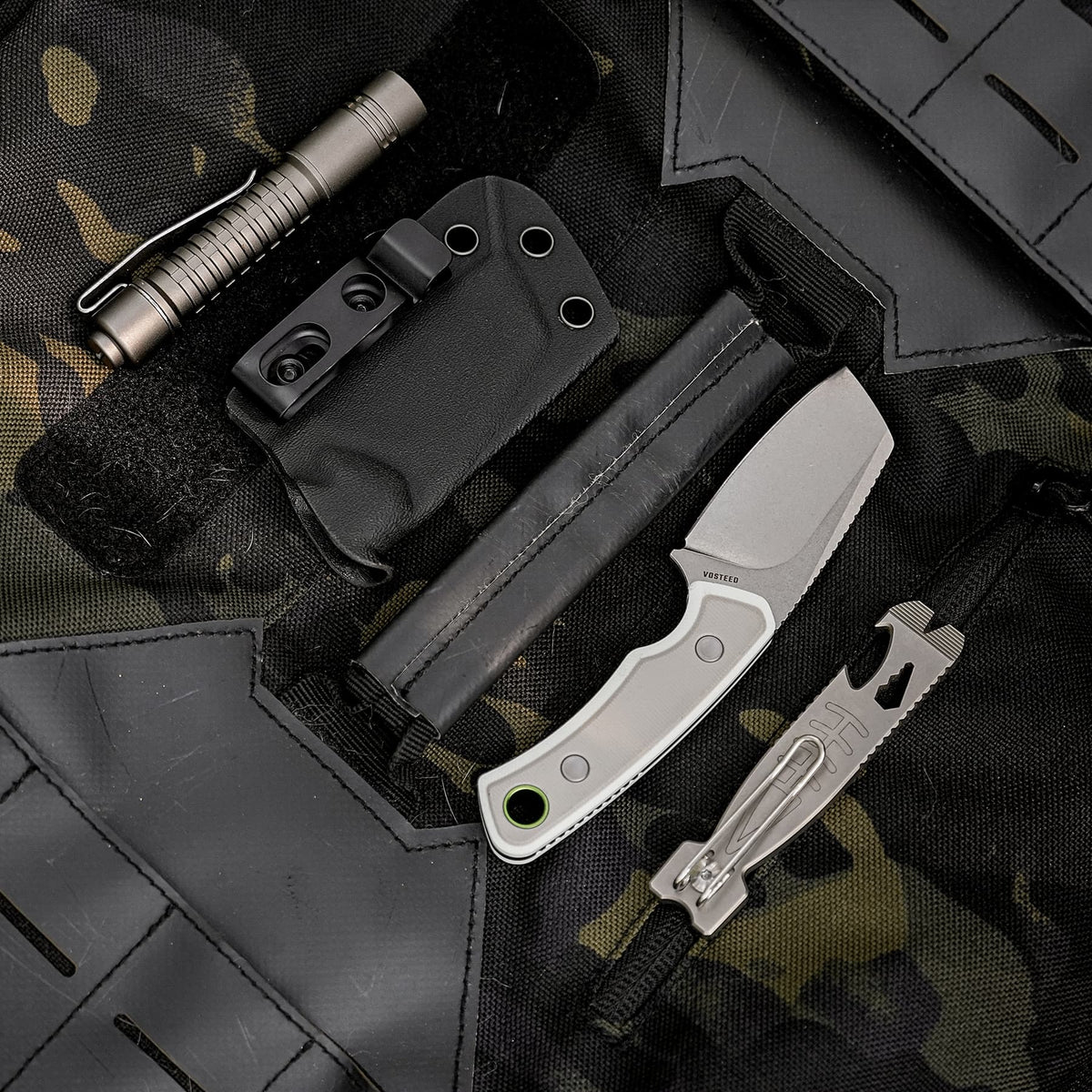 Marmoset - Fixed Blade Knife -(2.20" AEB-L Blade & G10 Handle) - D0705 - AMAZON & TIKTOK EXCLUSIVE