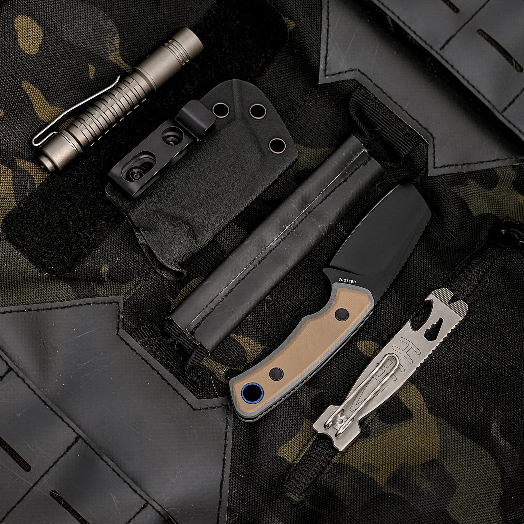 Marmoset - Fixed Blade Knife - (2.20" AEB-L Blade & G10 Handle) - D0706 - AMAZON & TIKTOK EXCLUSIVE
