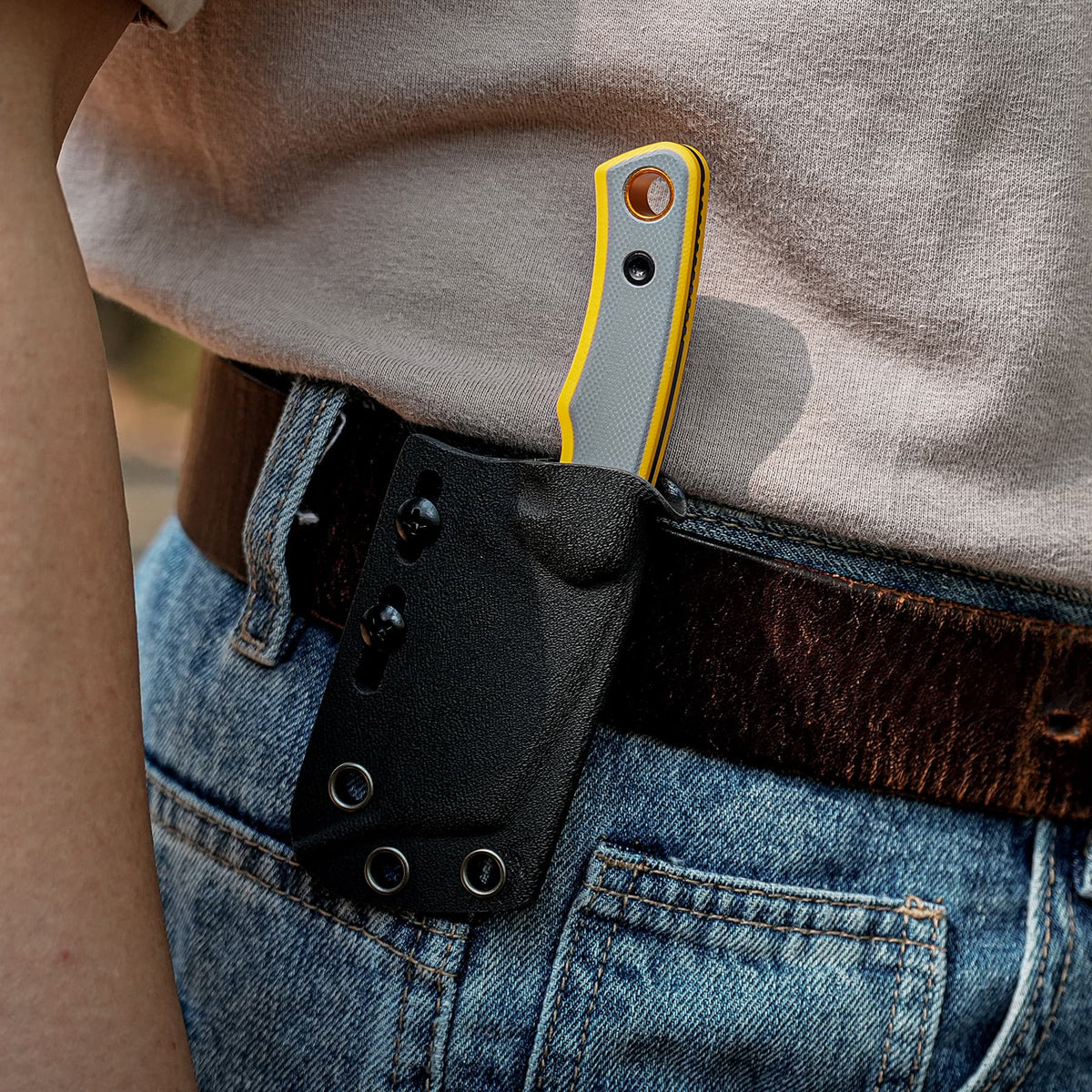 Marmoset - Fixed Blade Knife -(2.20" AEB-L Blade & G10 Handle) - D0707 - AMAZON & TIKTOK EXCLUSIVE