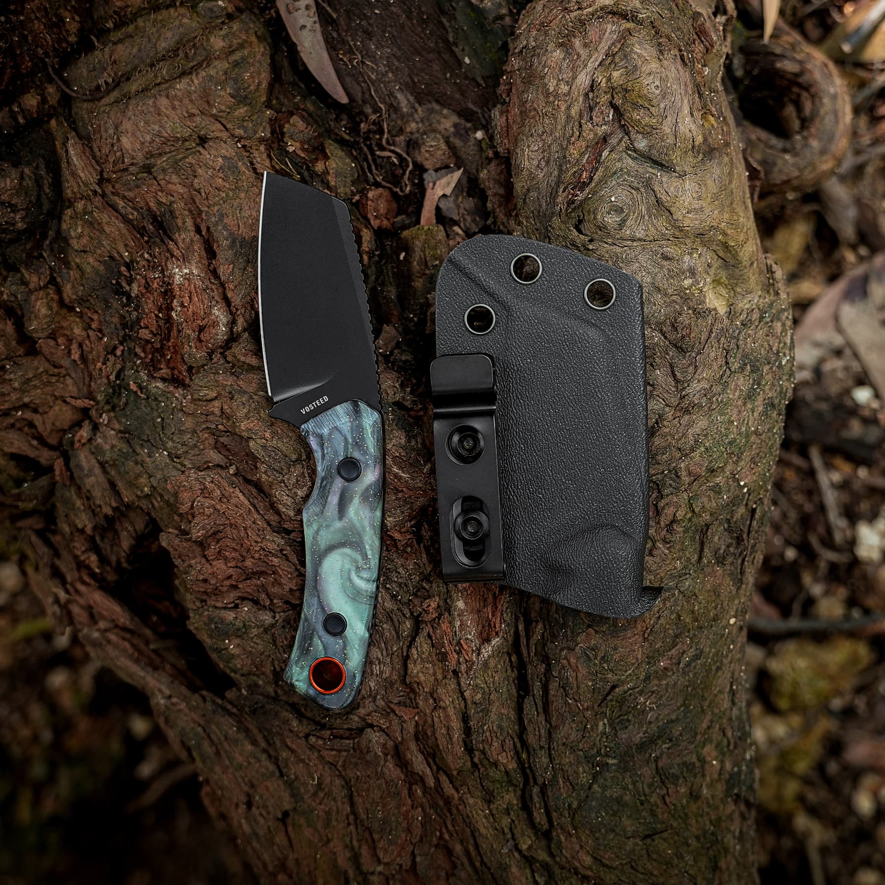 Marmoset - Fixed Blade Knife - (2.20" AEB-L Blade & Resin Handle) - D0708 - AMAZON & TIKTOK EXCLUSIVE