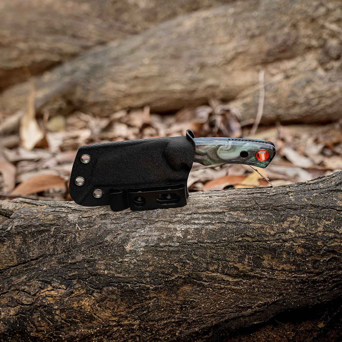 Marmoset - Fixed Blade Knife - (2.20" AEB-L Blade & Resin Handle) - D0708 - AMAZON & TIKTOK EXCLUSIVE