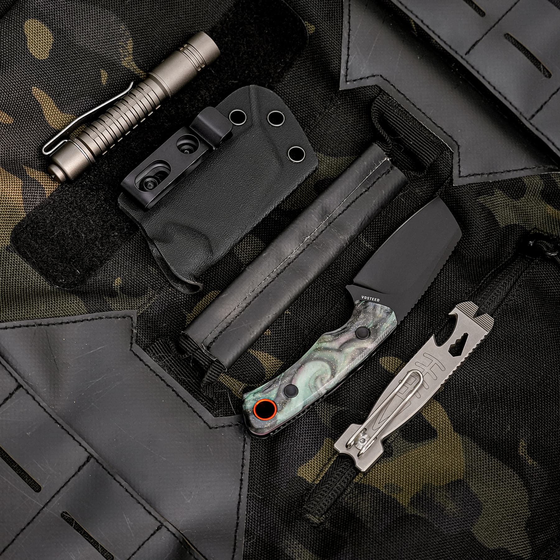 Marmoset - Fixed Blade Knife - (2.20" AEB-L Blade & Resin Handle) - D0708 - AMAZON & TIKTOK EXCLUSIVE
