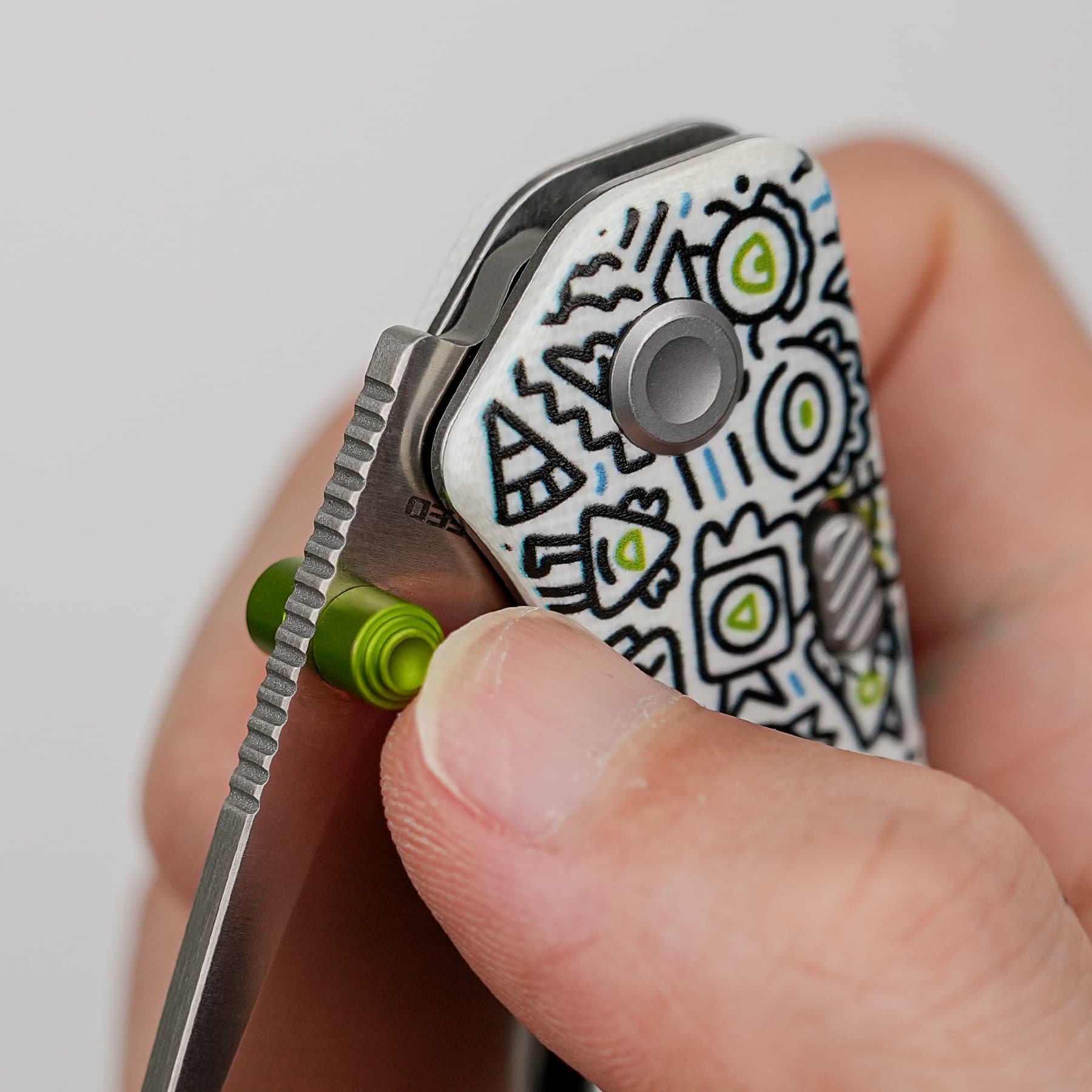 Marten - Top Liner Lock (2.98" 154CM Blade & G10 Handle) - A1617