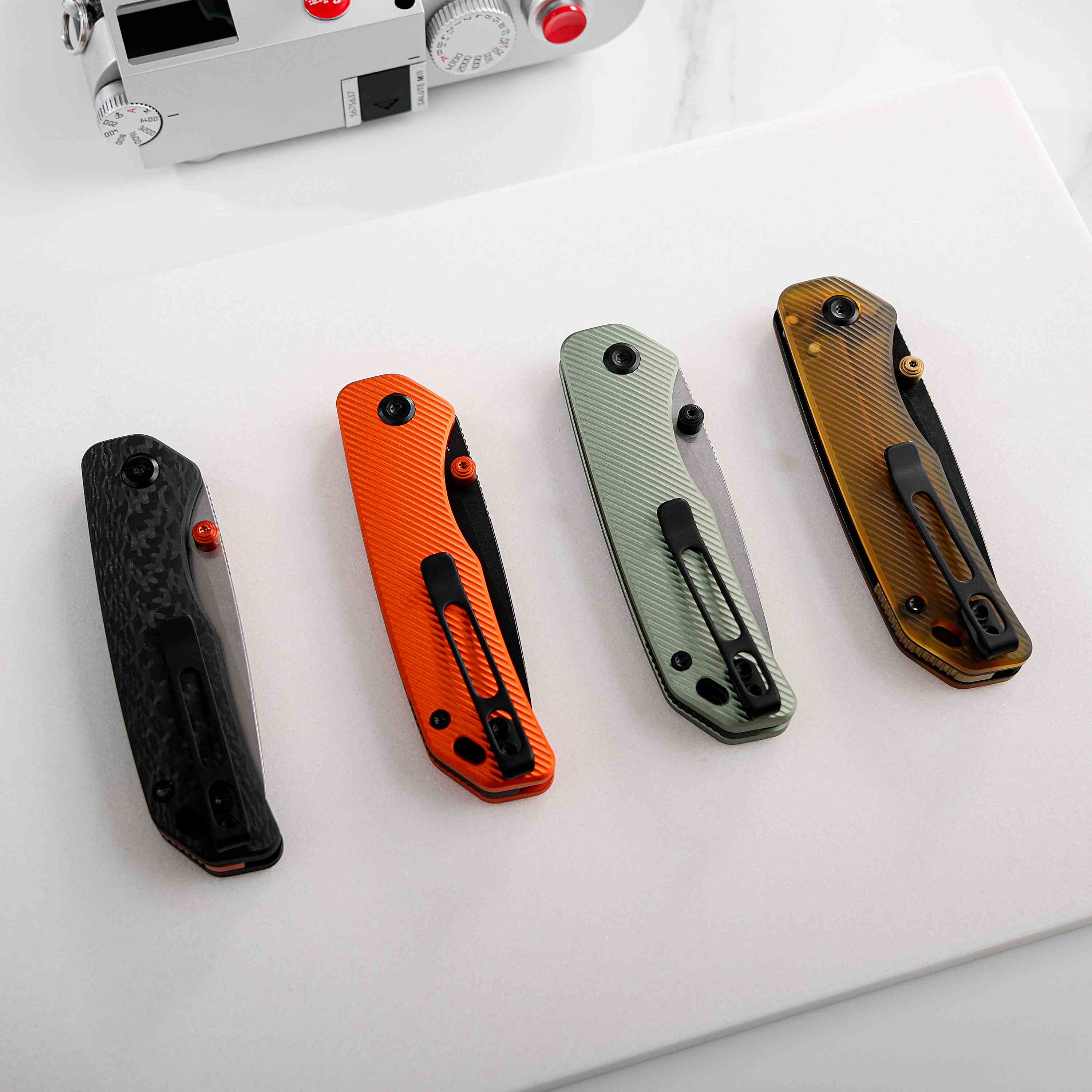 Vosteed Marten knives in various colors