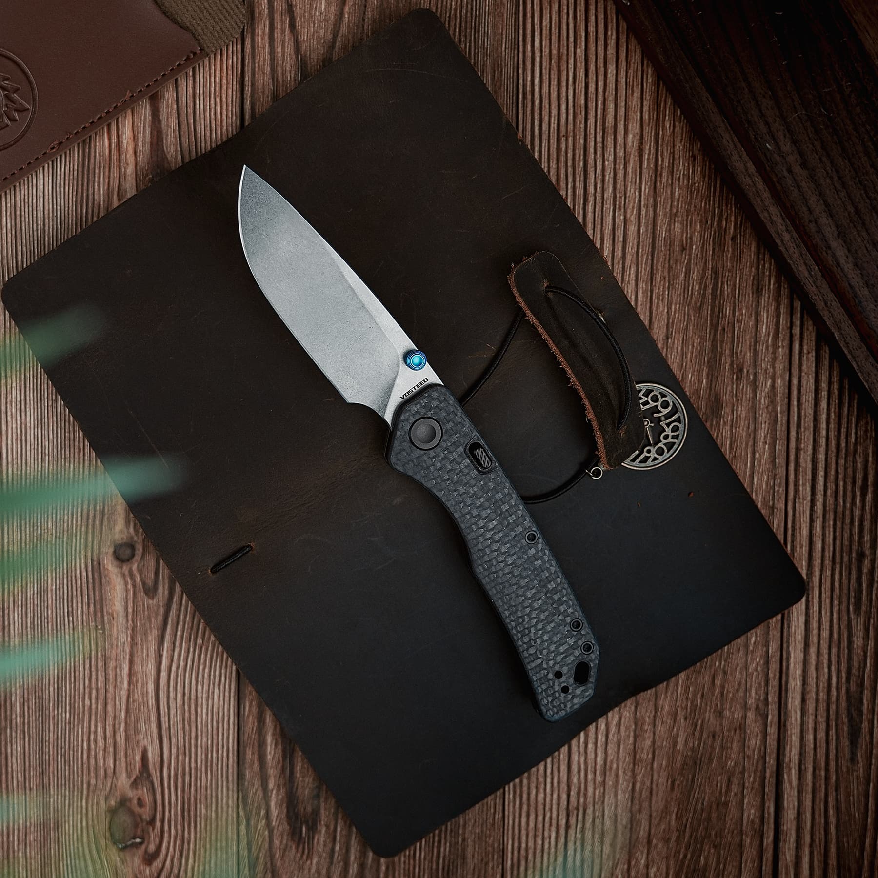 Coming Soon - Marten 330 - Top Liner Lock ( 3.30" 154CM Blade & Carbon Fiber Handle) - A1611