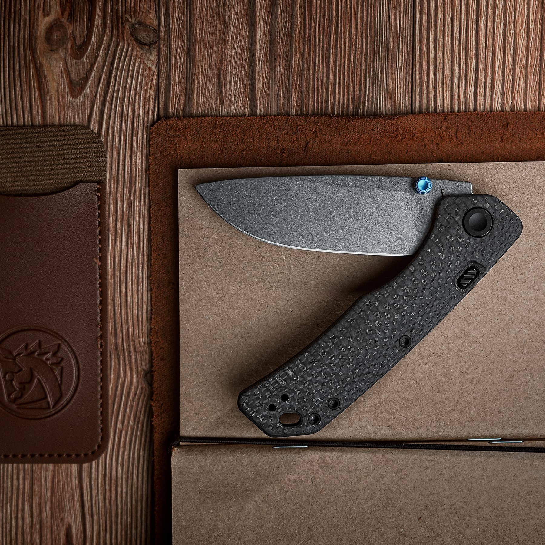 Coming Soon - Marten 330 - Top Liner Lock ( 3.30" 154CM Blade & Carbon Fiber Handle) - A1611