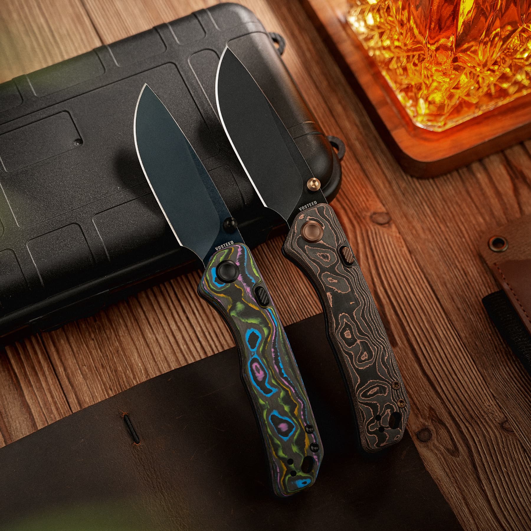 Marten 330 - Top Liner Lock (3.30" 154CM Blade & Carbon Fiber Handle) - A1619