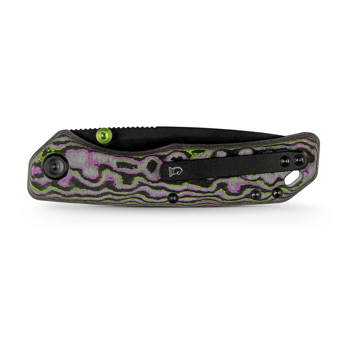 Marten 330 - Top Liner Lock (3.30" M390 Blade & Camo Carbon Handle) - A1621 -Every Day Gear Exclusive