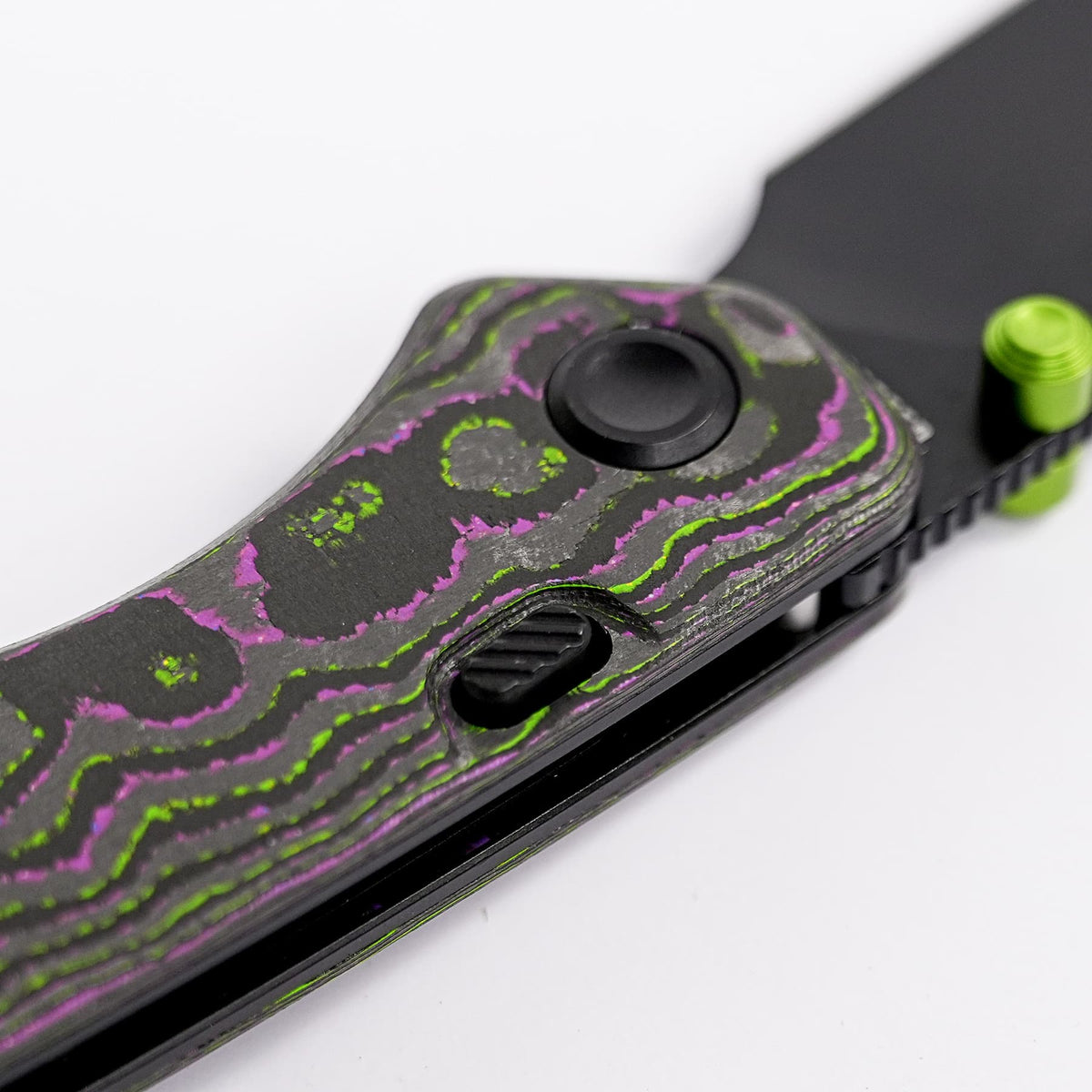 Marten 330 - Top Liner Lock (3.30" M390 Blade & Camo Carbon Handle) - A1621 -Every Day Gear Exclusive