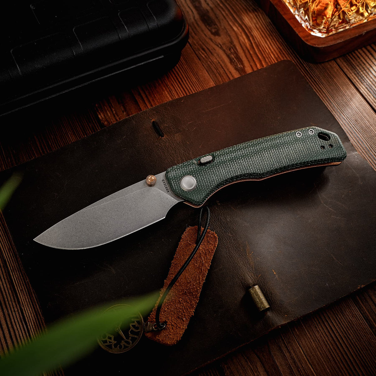 Coming Soon - Marten 330 - Top Liner Lock (3.30" 14C28N Blade & Micarta Handle) - A1624