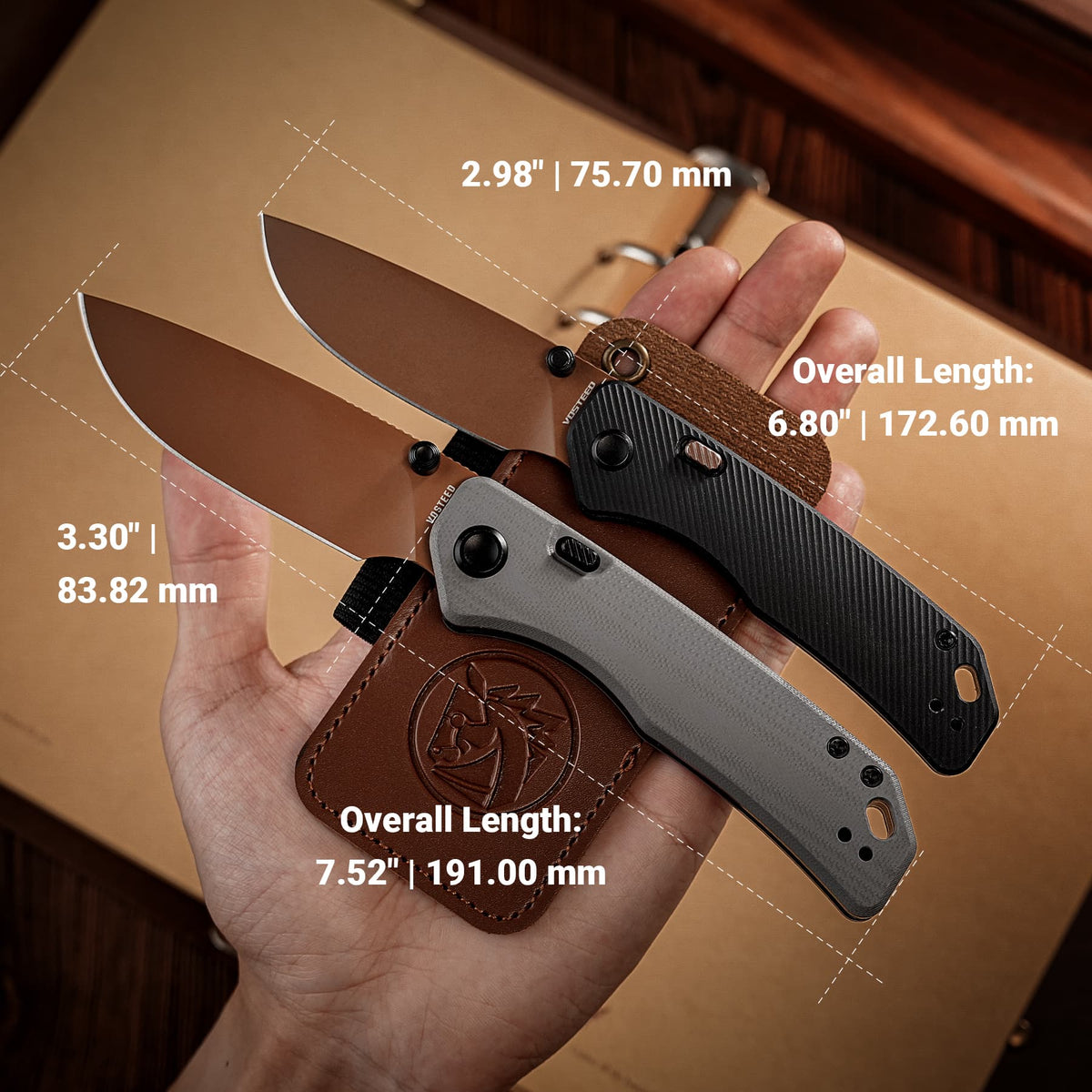Coming Soon - Marten 330 - Top Liner Lock (3.30" 14C28N Blade & G10 Handle) - A1626