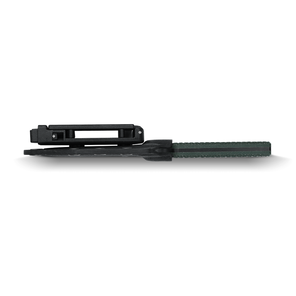 Vosteed Mink fixed blade knife with sheath and clip detail