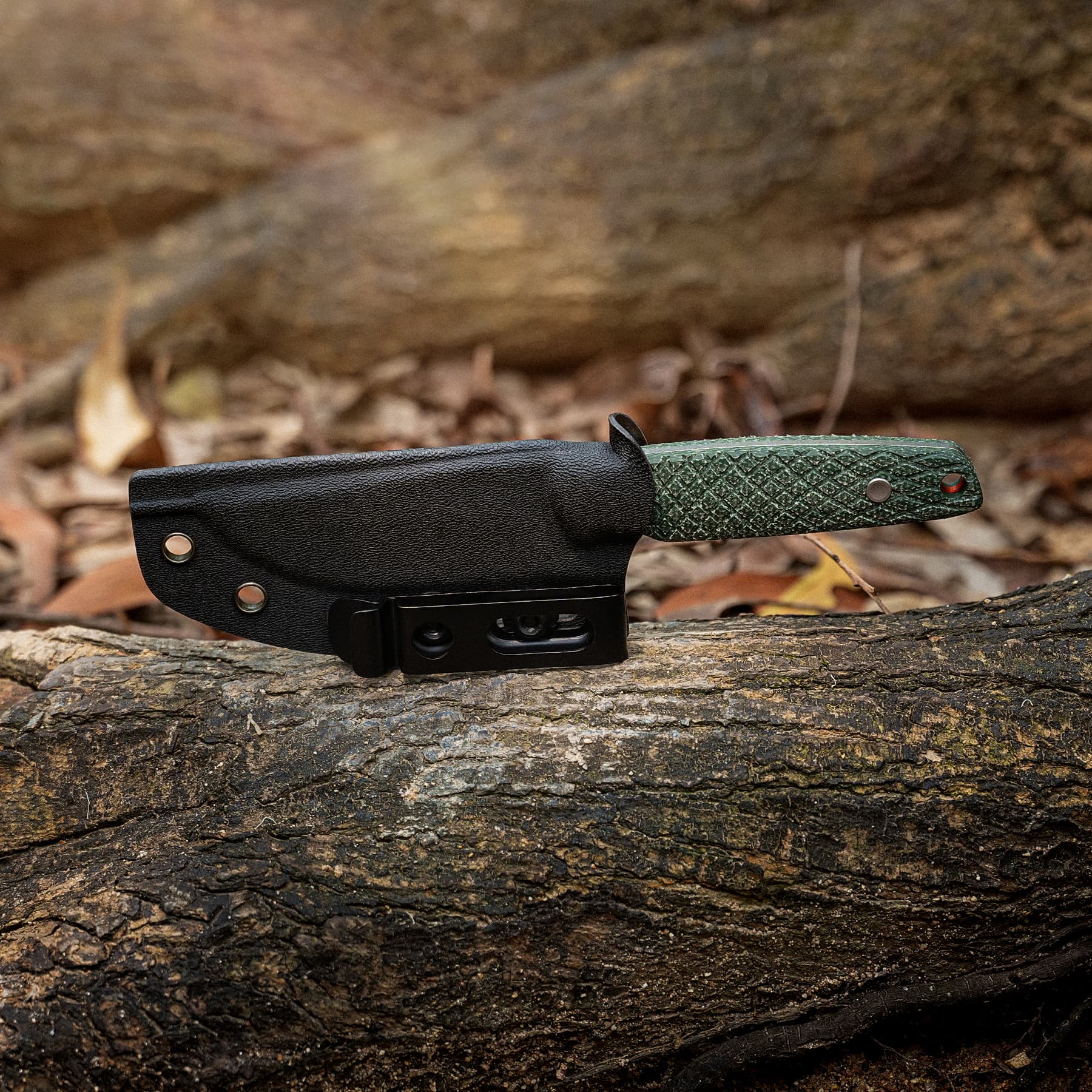Mink - Fixed Blade Knife (3.33" AEB-L Blade & Micarta Handle) - D0113 AMAZON & TIKTOK EXCLUSIVE