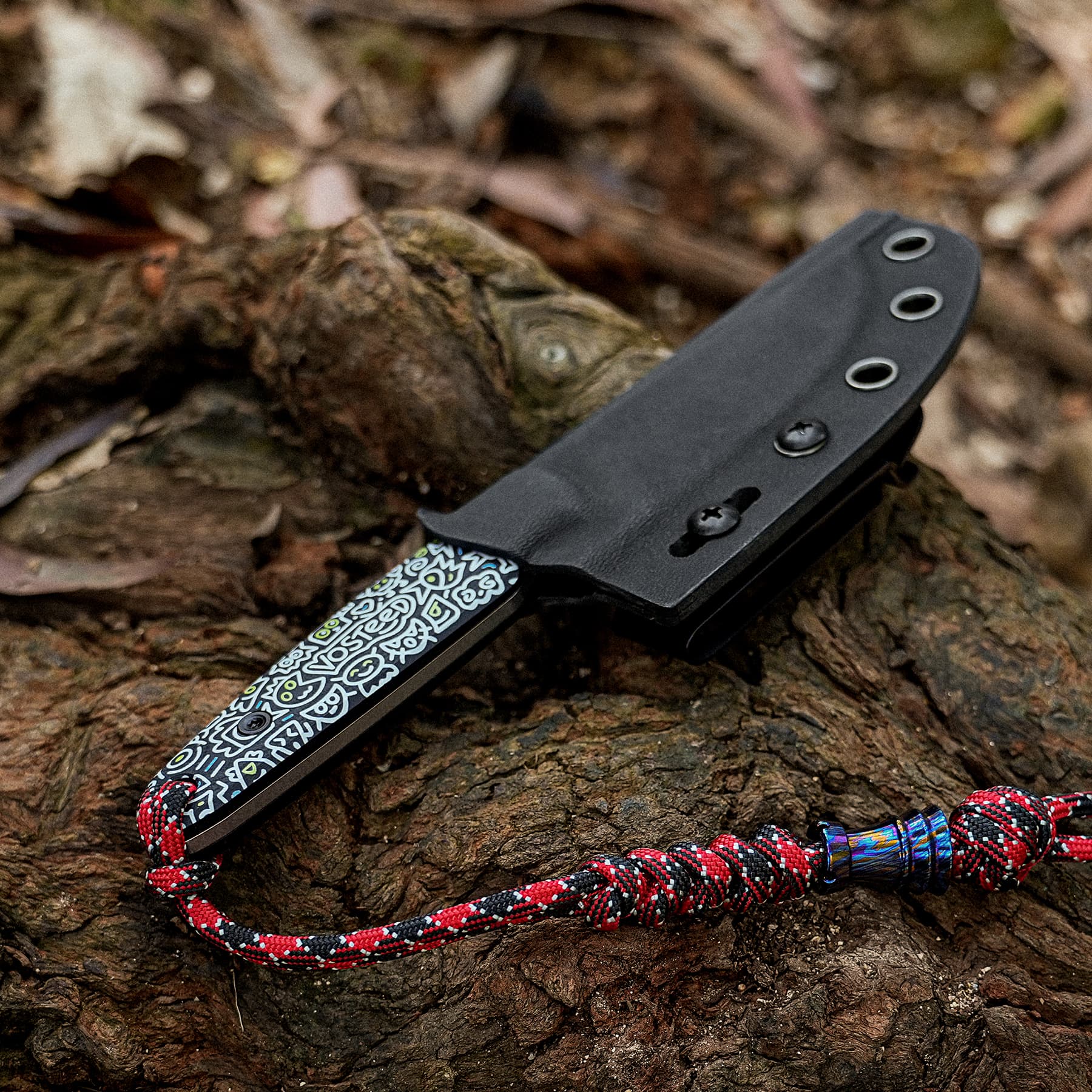 Mink - Fixed Blade Knife (3.33" AEB-L Blade & G10 Handle) - D0114 AMAZON & TIKTOK EXCLUSIVE