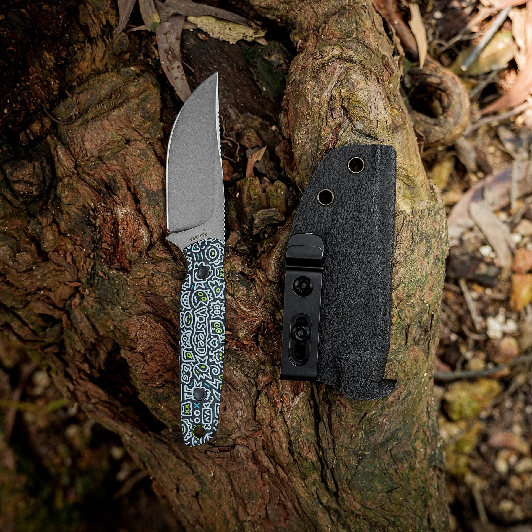 Mink - Fixed Blade Knife (3.33" AEB-L Blade & G10 Handle) - D0114 AMAZON & TIKTOK EXCLUSIVE