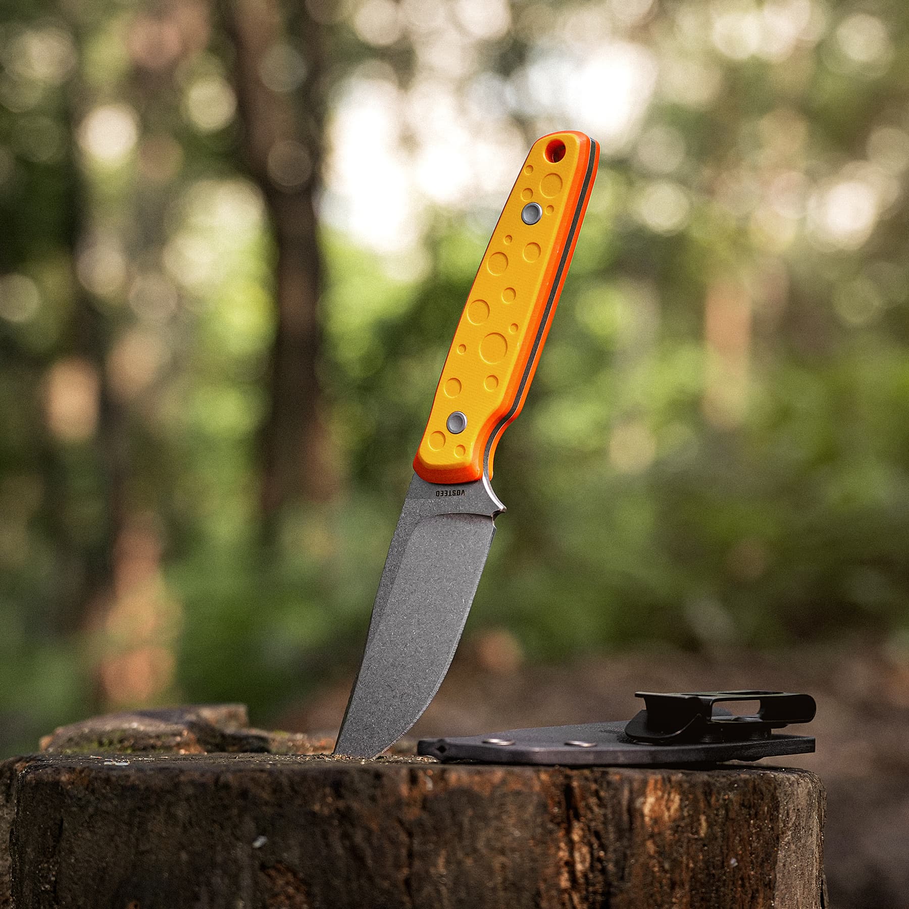 Mink - Fixed Blade Knife (3.33" 14C28N Blade & G10 Handle) - D0116 AMAZON & TIKTOK EXCLUSIVE