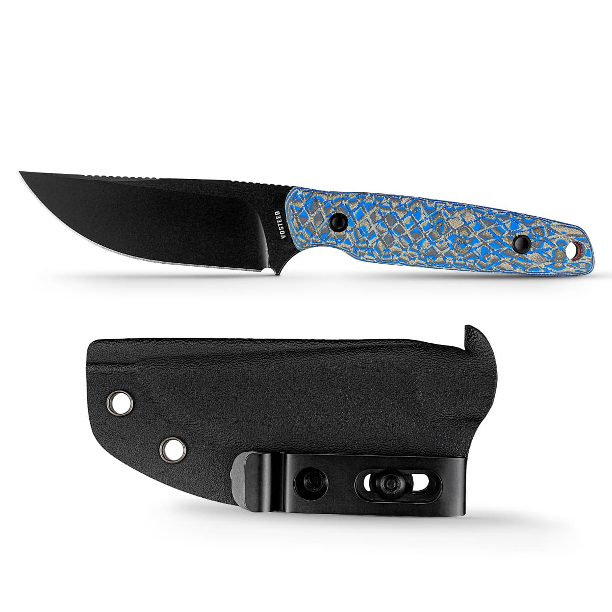 Mink - Fixed Blade Knife (3.33" 14C28N Blade & Micarta Handle) - D0117 AMAZON & TIKTOK EXCLUSIVE
