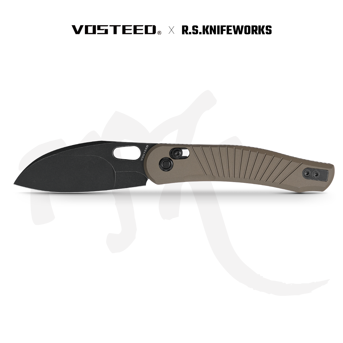 Vosteed Morel Knife - Crossbar Lock Folding Knife