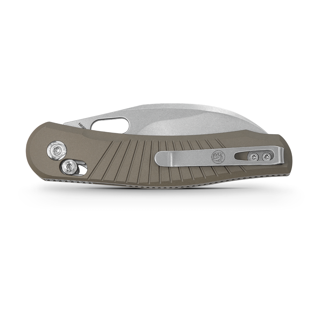 Vosteed Morel folding knife, pocket clip