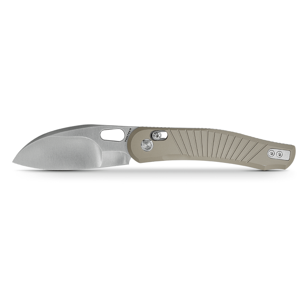 Morel Crossbar Lock Knife (2.99" N690 Blade & Aluminum Handle) Vosteed