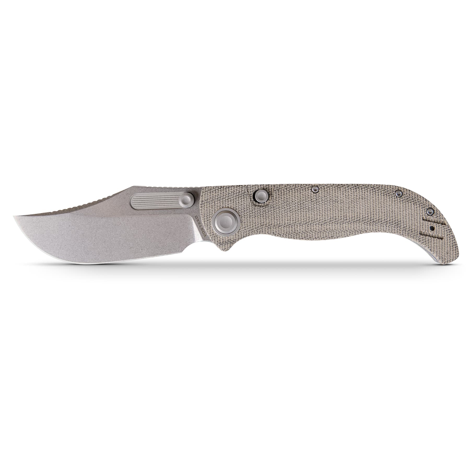 Naga- Top Liner Lock(3.47" S35VN Blade & Norplex UltreX™ Micarta Handle) - A3902