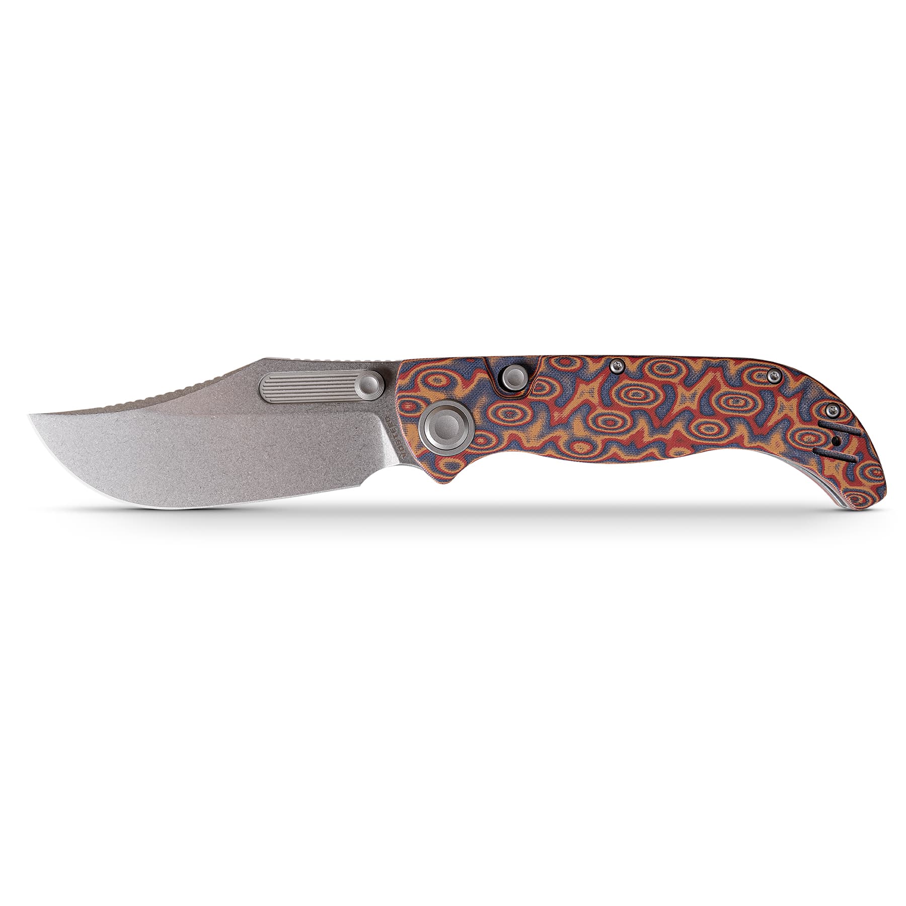 Naga- Top Liner Lock(3.47" S35VN Blade & Raindrop Micarta Handle) - A3904