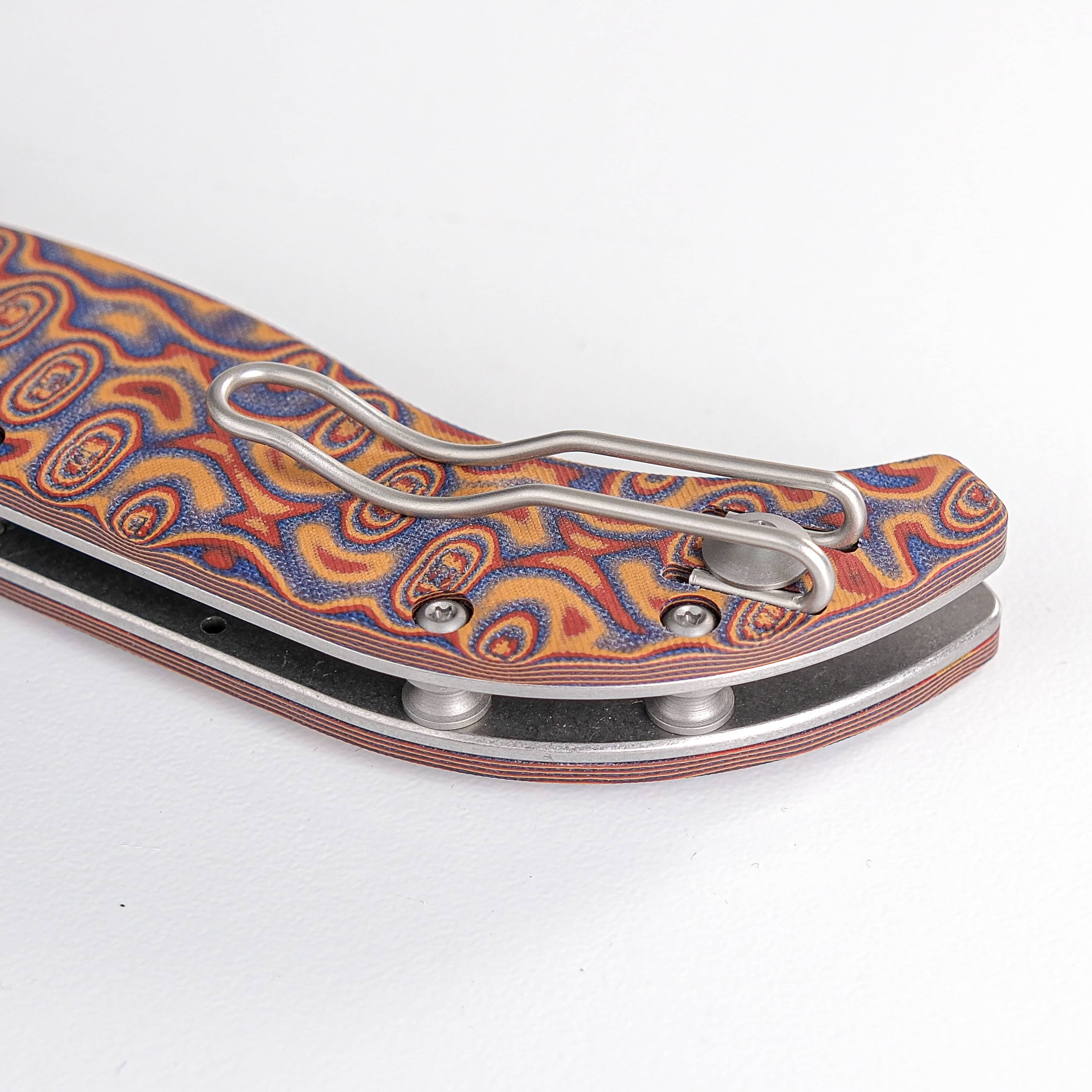 Naga- Top Liner Lock(3.47" S35VN Blade & Raindrop Micarta Handle) - A3904