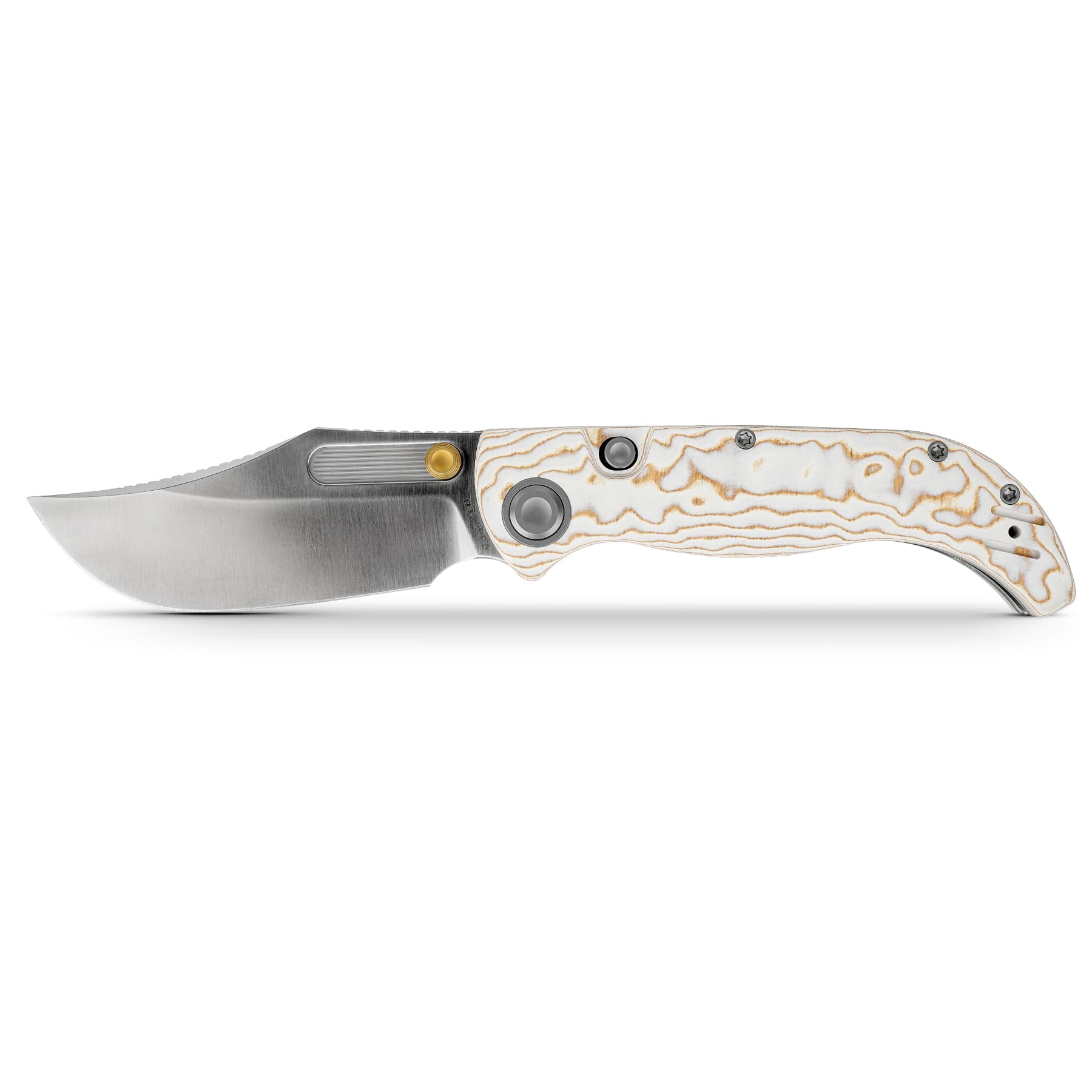 Coming Soon - Naga- Top Liner Lock(3.47" S35VN Blade & Bamboo Micarta Handle) - A3906
