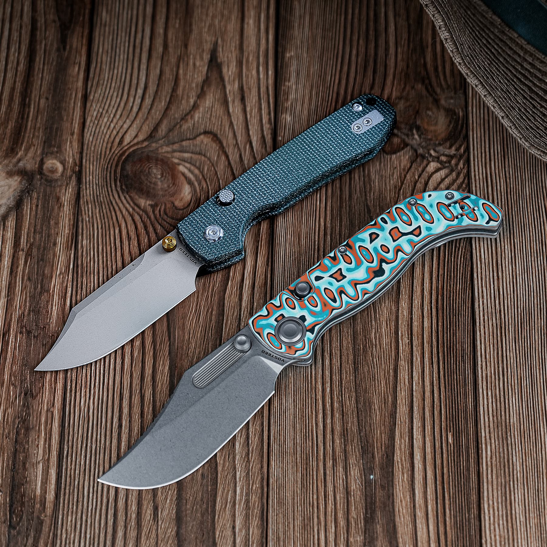 Coming Soon - Naga- Top Liner Lock(3.47" S35VN Blade & Bamboo Micarta Handle) - A3908