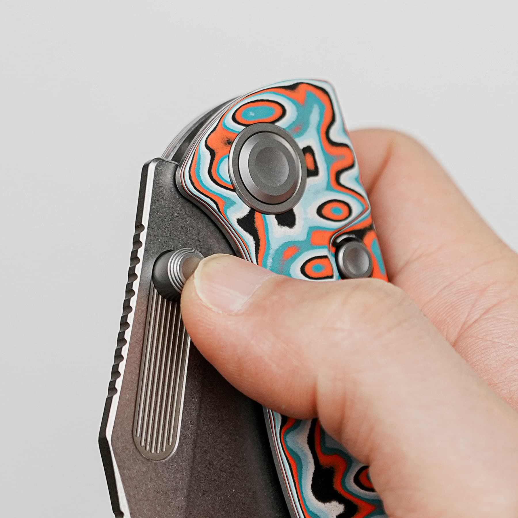 Coming Soon - Naga- Top Liner Lock(3.47" S35VN Blade & Bamboo Micarta Handle) - A3908