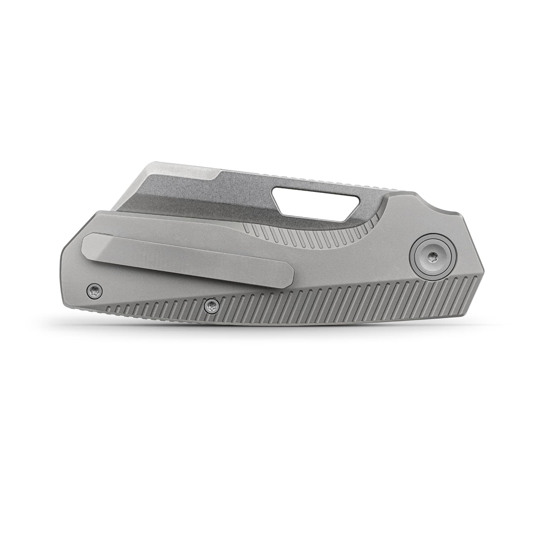 Nip-L - Top Liner Lock (3.15" Elmax Blade & Titanium Handle) For Left-Handed Users - A4205