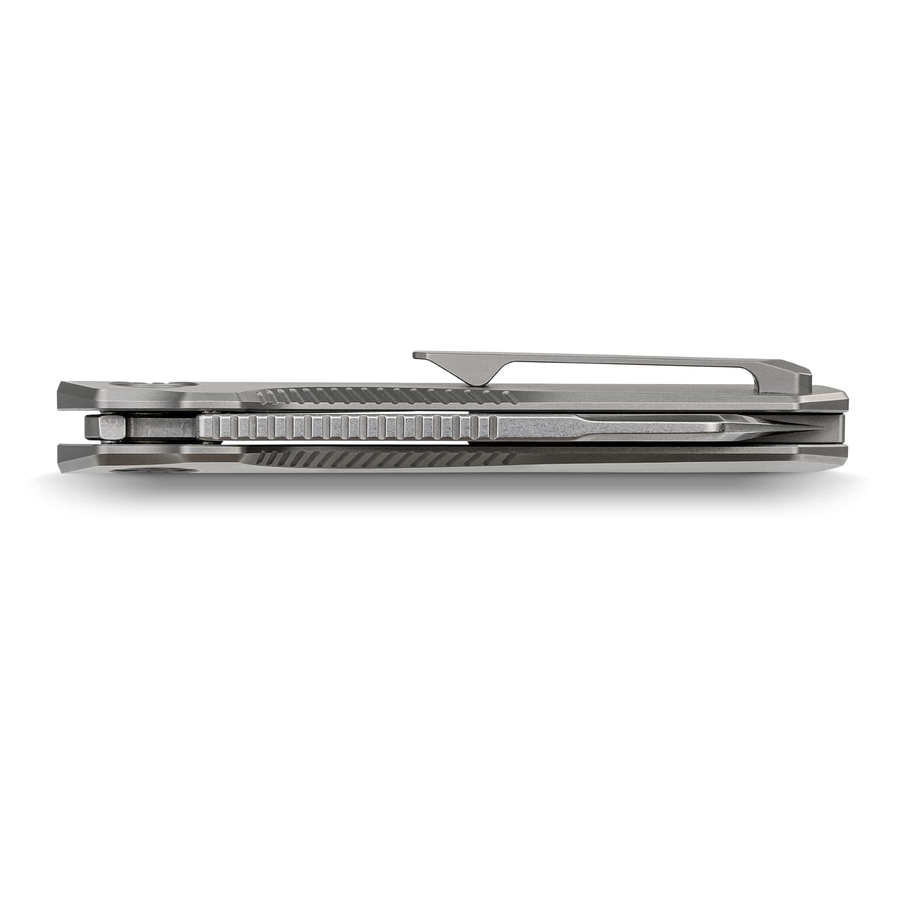 Nip-L - Top Liner Lock (3.15" Elmax Blade & Titanium Handle) For Left-Handed Users - A4205