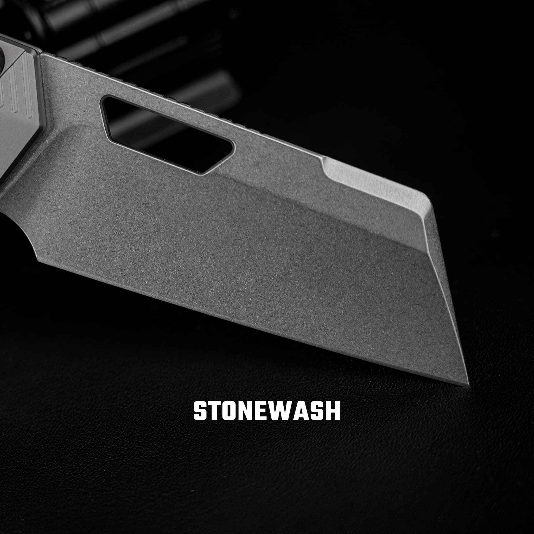 Nip-L - Top Liner Lock (3.15" Elmax Blade & Titanium Handle) For Left-Handed Users - A4205