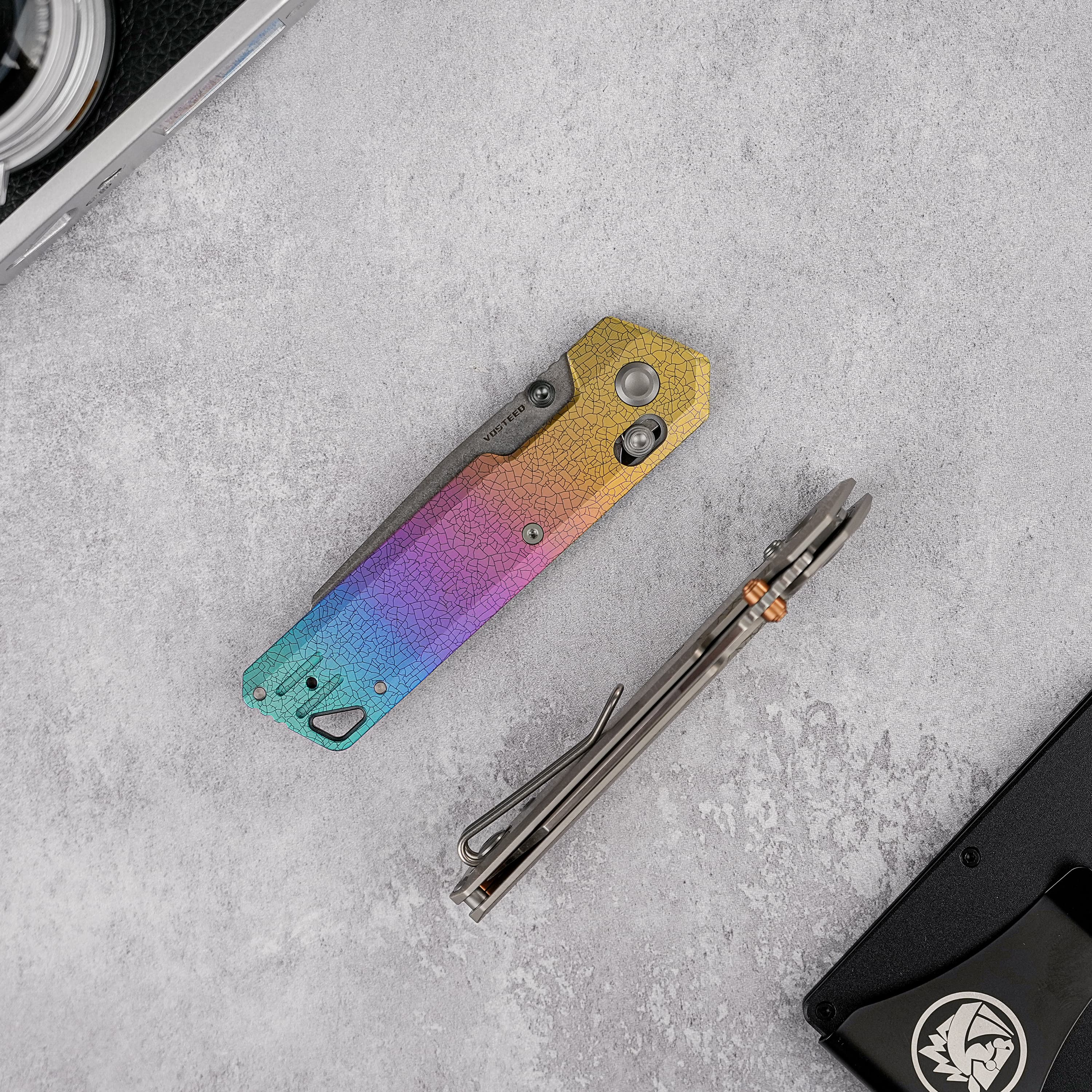 Parallel- Crossbar Lock (2.90" S35VN Blade & Titanium Handle) - A3508