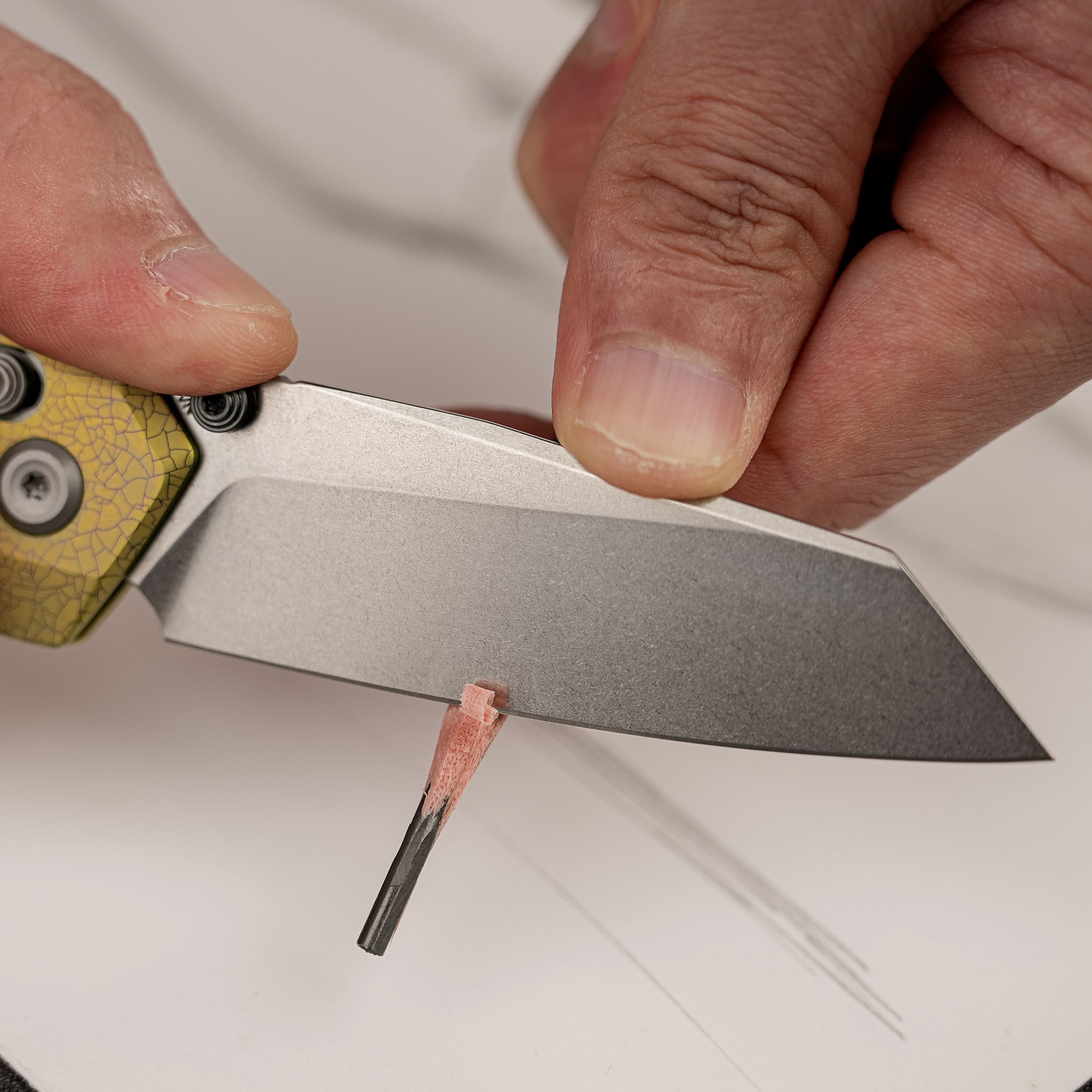 Parallel- Crossbar Lock (2.90" S35VN Blade & Titanium Handle) - A3508