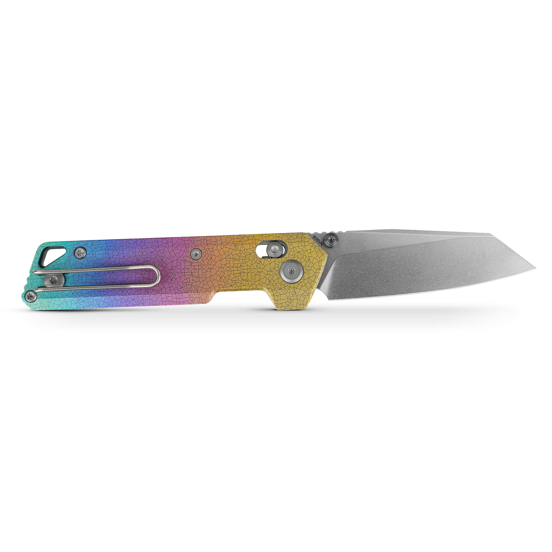 Parallel- Crossbar Lock (2.90" S35VN Blade & Titanium Handle) - A3508
