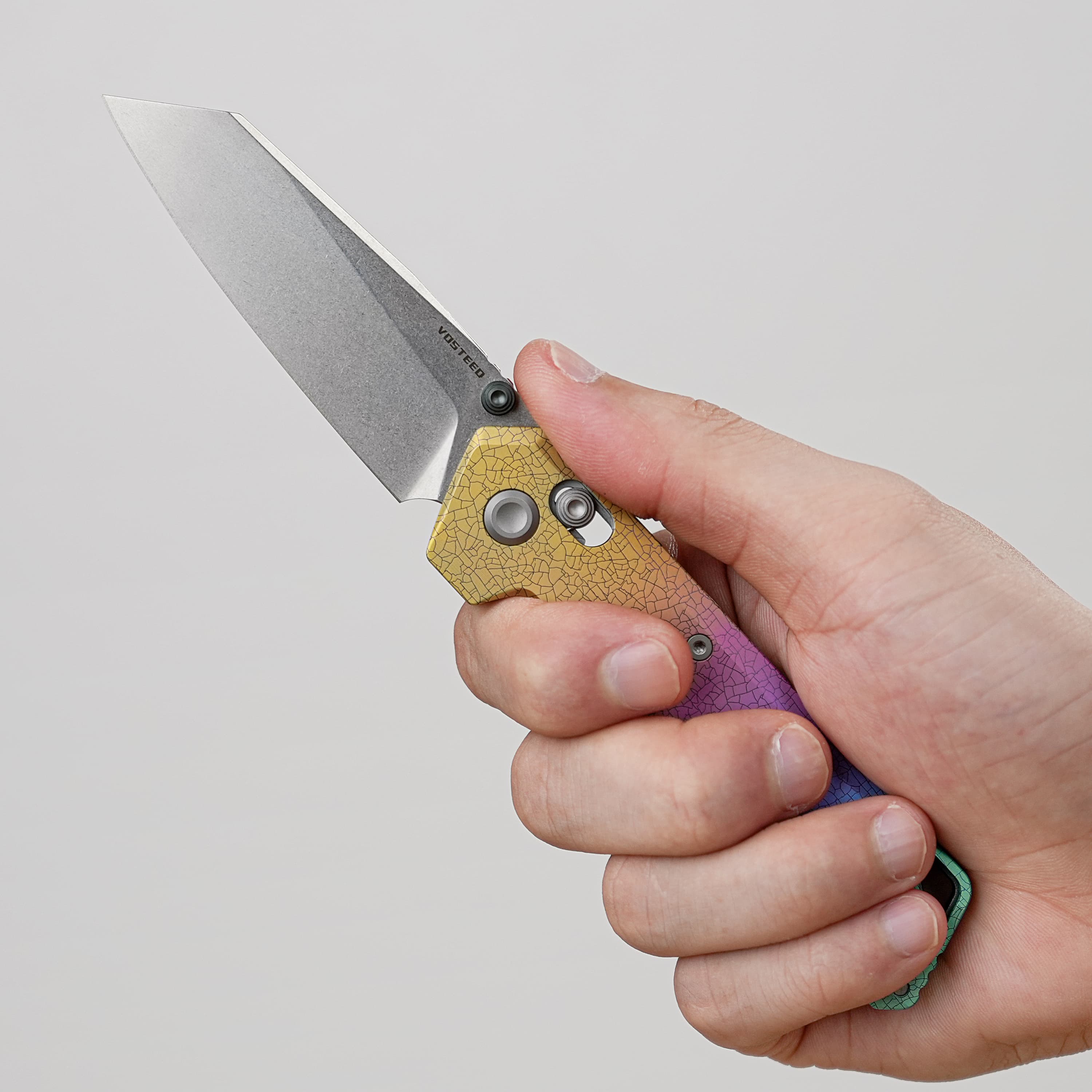 Parallel- Crossbar Lock (2.90" S35VN Blade & Titanium Handle) - A3508