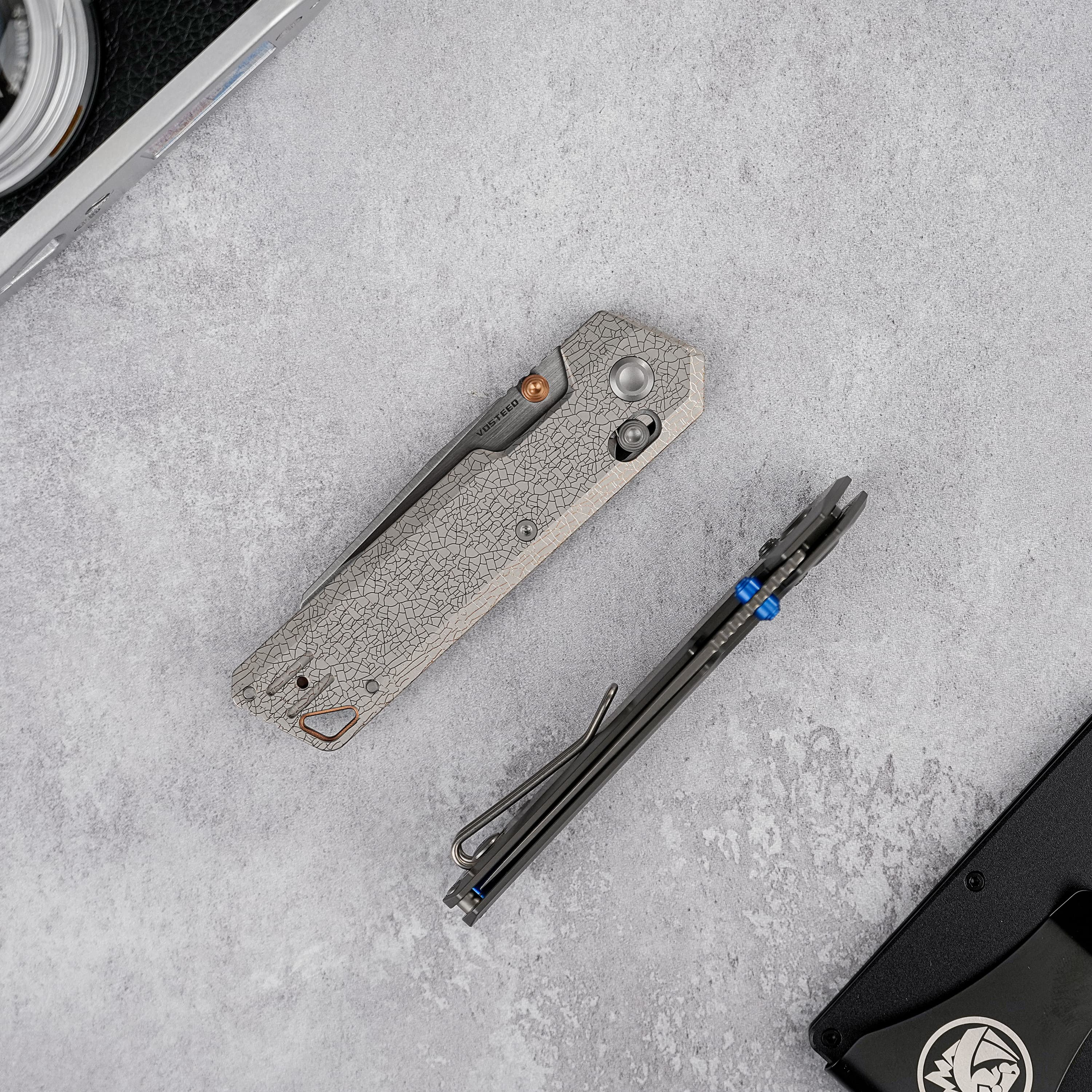 Parallel- Crossbar Lock (2.90" S35VN Blade & Titanium Handle) - A3509